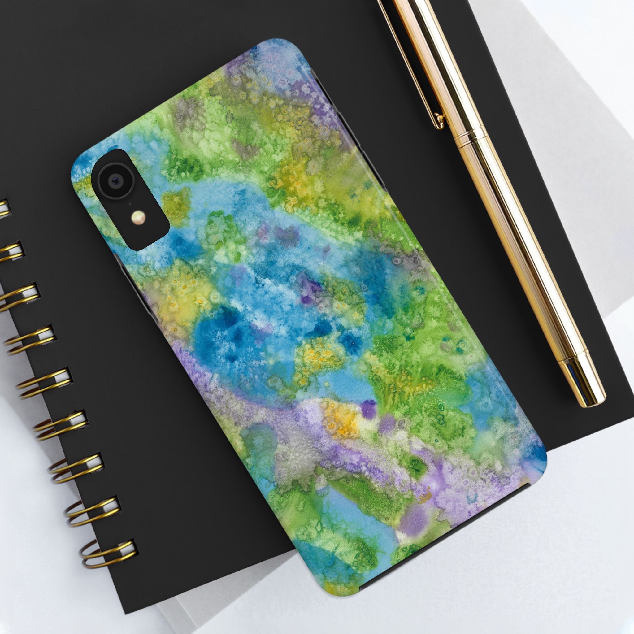 Tough Phone Case - All iPhones and Samsung Galaxys - Exciting Abstract Design #60 Happy Holidays