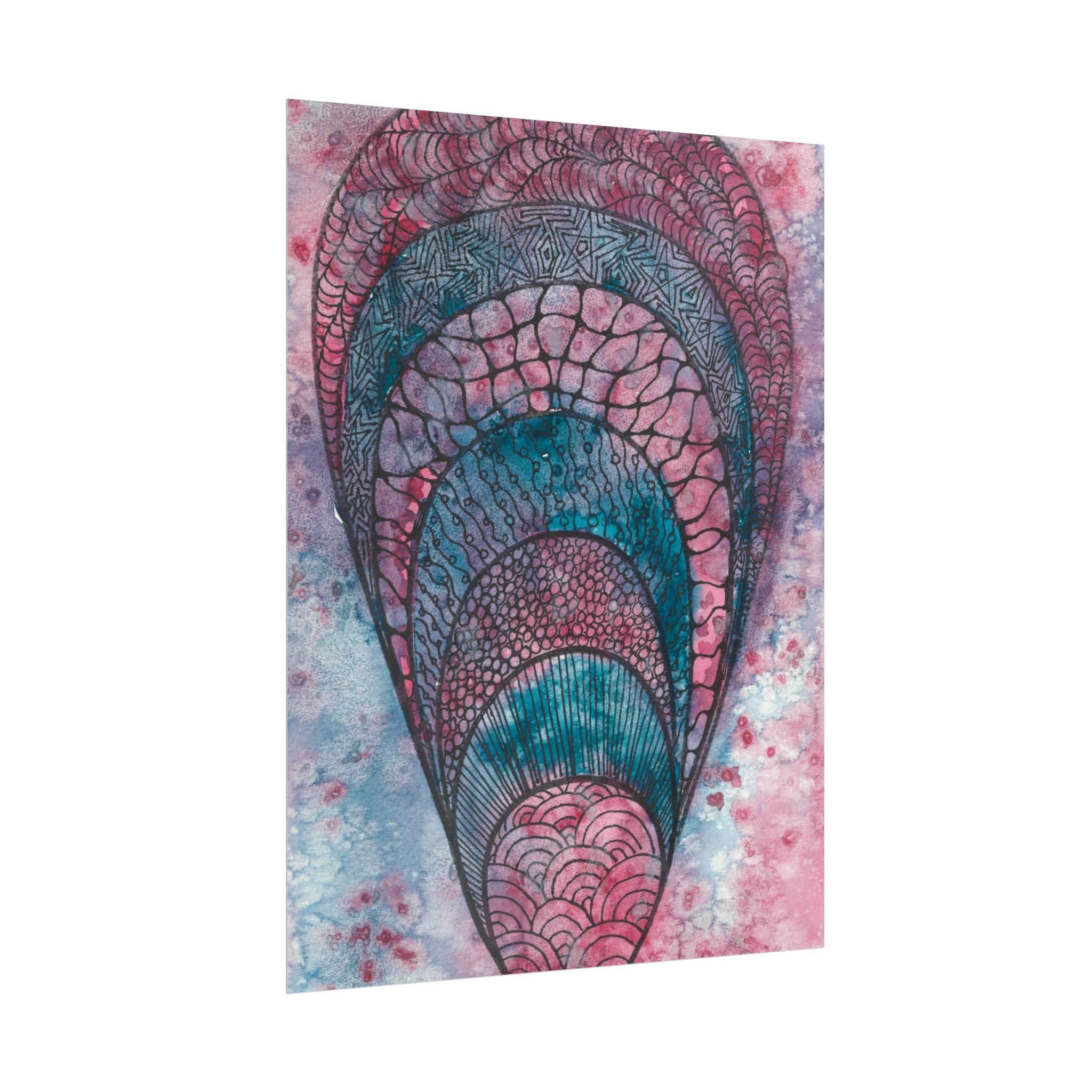 Large Colourful Wall Art, Posters & Prints, For Office, Bedroom or Living Room, or Special Gift #92 The Goddess Lives
