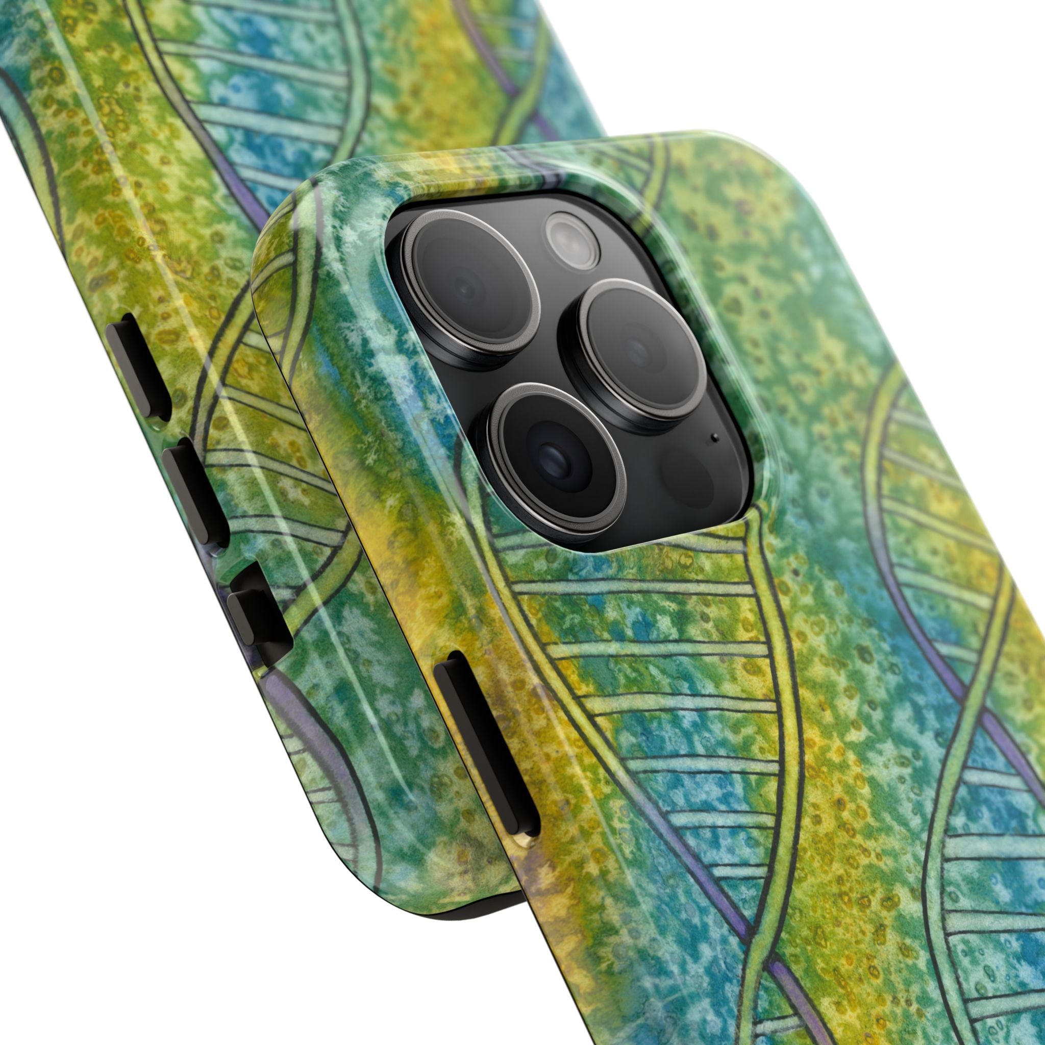 Tough Phone Case - All iPhones and Samsung Galaxys - Exciting Abstract Design #99 Crop of DNA