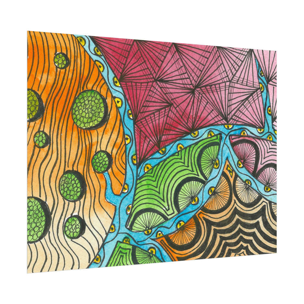 Large Colourful Wall Art, Posters & Prints, For Office, Bedroom or Living Room, or Special Gift #11 Today's The Day