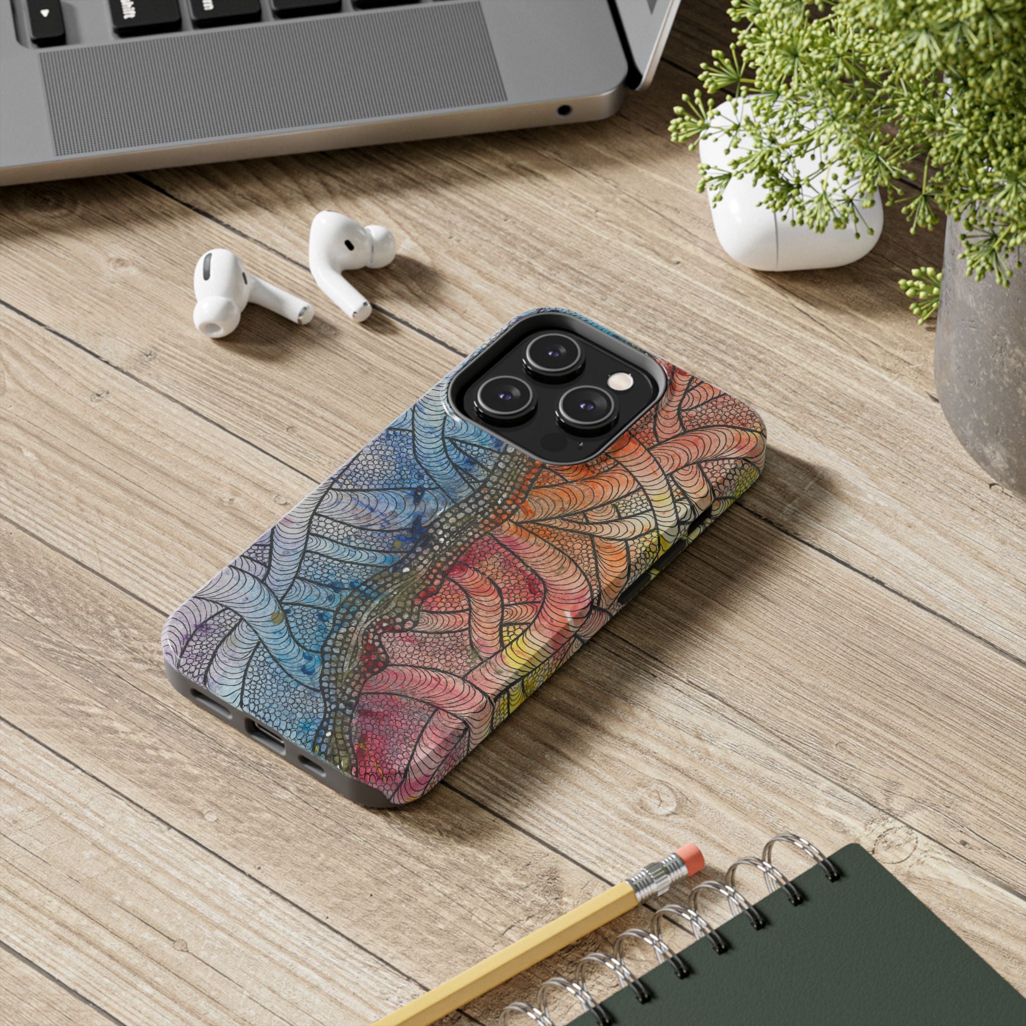 Tough Phone Case - All iPhones and Samsung Galaxys - Exciting Abstract Design #72 After The End