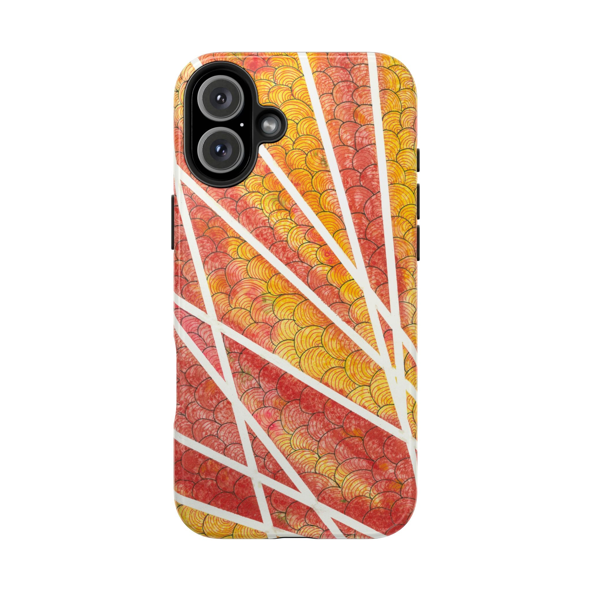 Tough Phone Case - All iPhones and Samsung Galaxys - Exciting Abstract Design #67 Max Mimosa