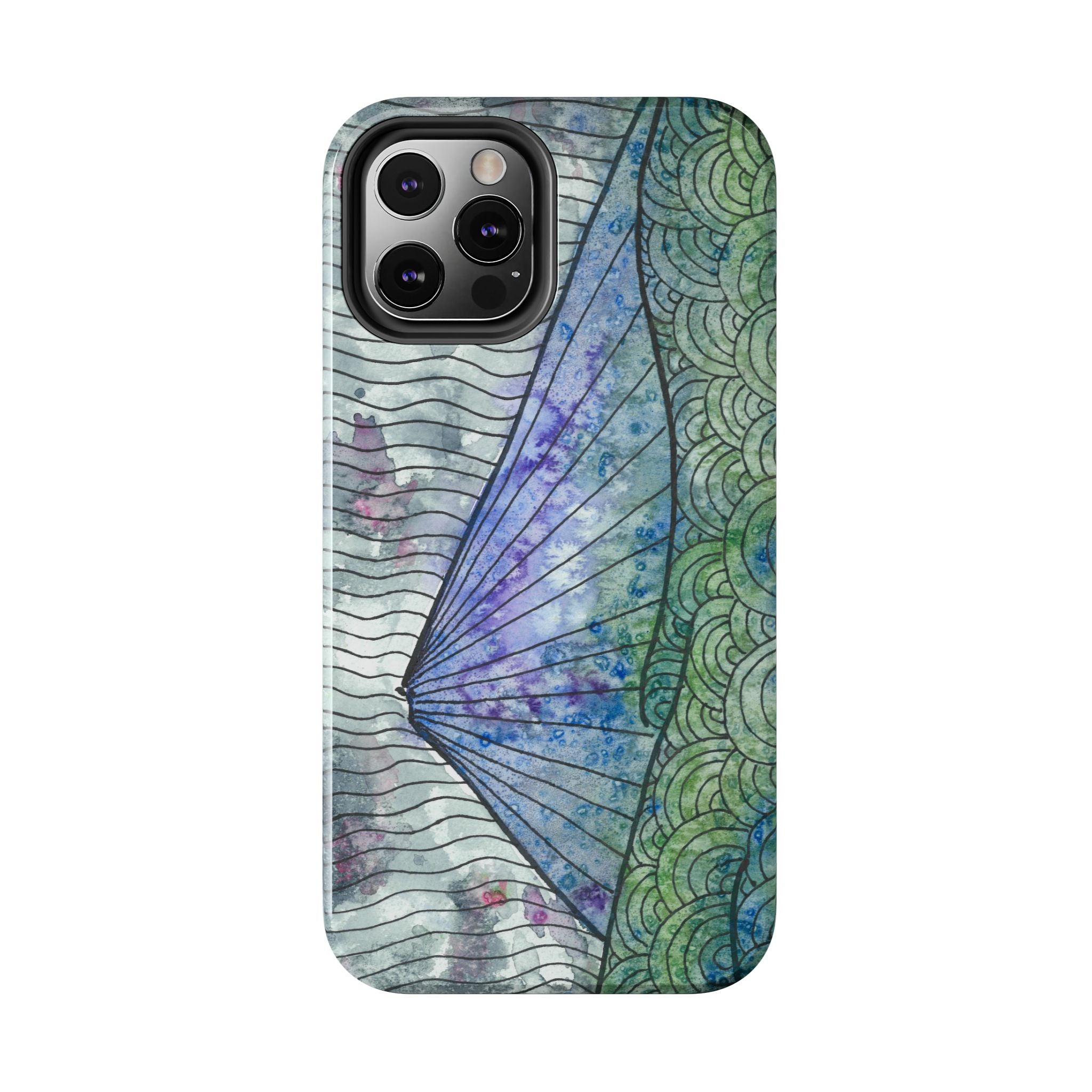 Tough Phone Case - All iPhones and Samsung Galaxys - Exciting Abstract Design #90 Rtanj Pyramid - Serbia