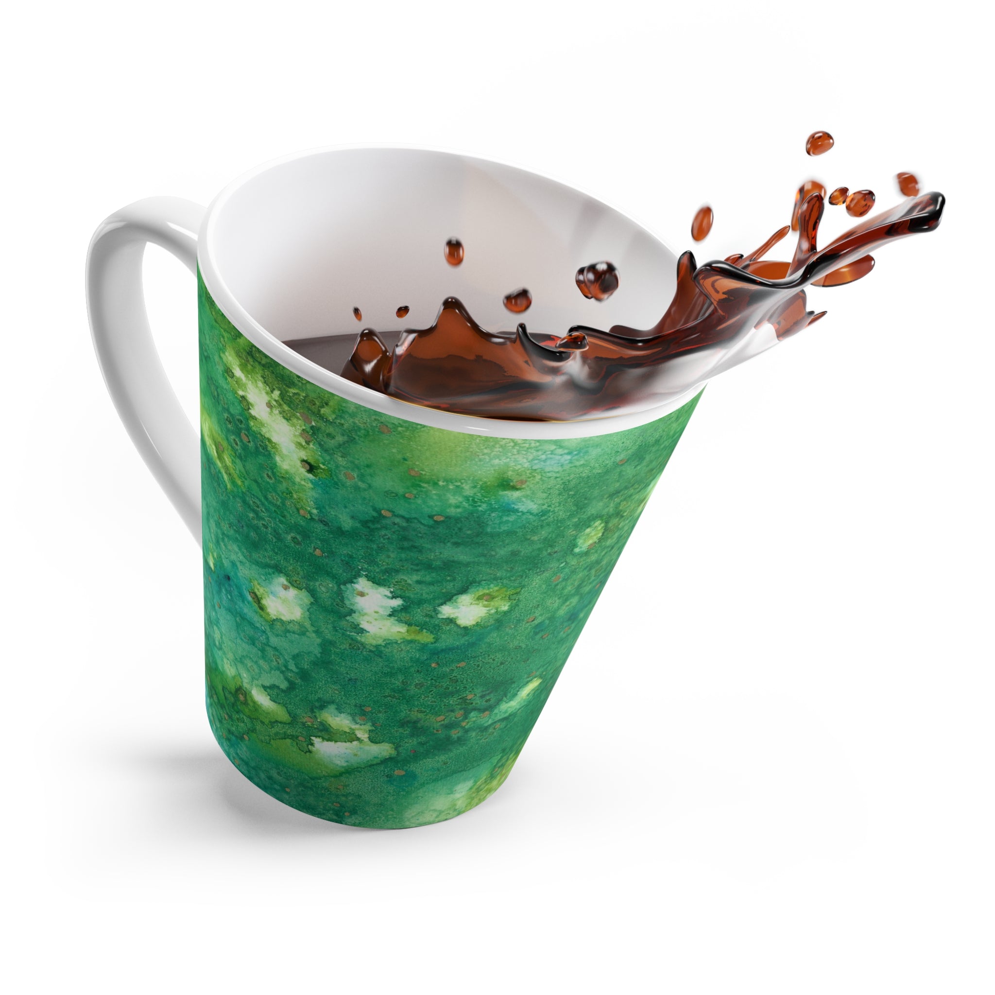 Coffee Mugs and Cups. Colourful Abstract Designs. Perfect for Home, Office or Special Gift #79 Abundance Cometh