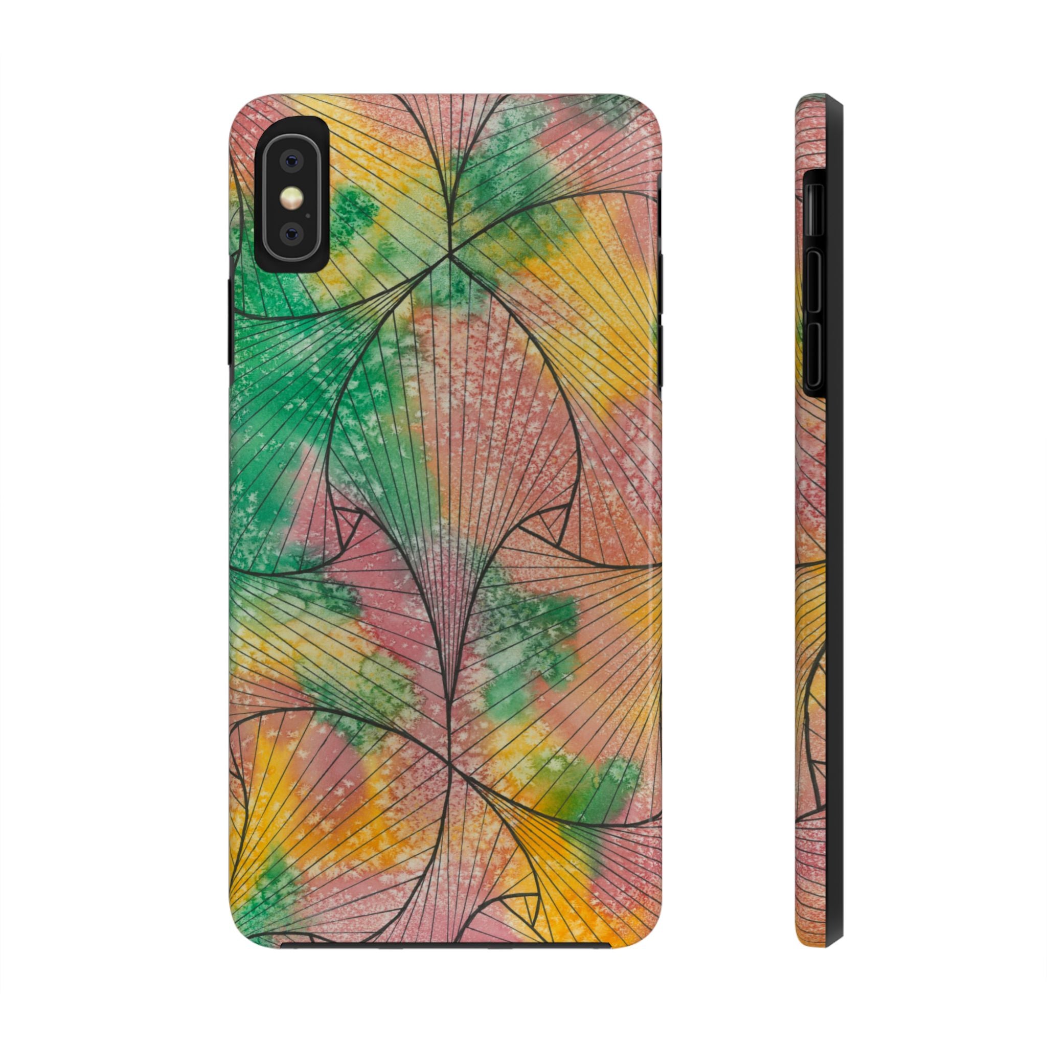 Tough Phone Case - All iPhones and Samsung Galaxys - Exciting Abstract Design #49 Health Well Being