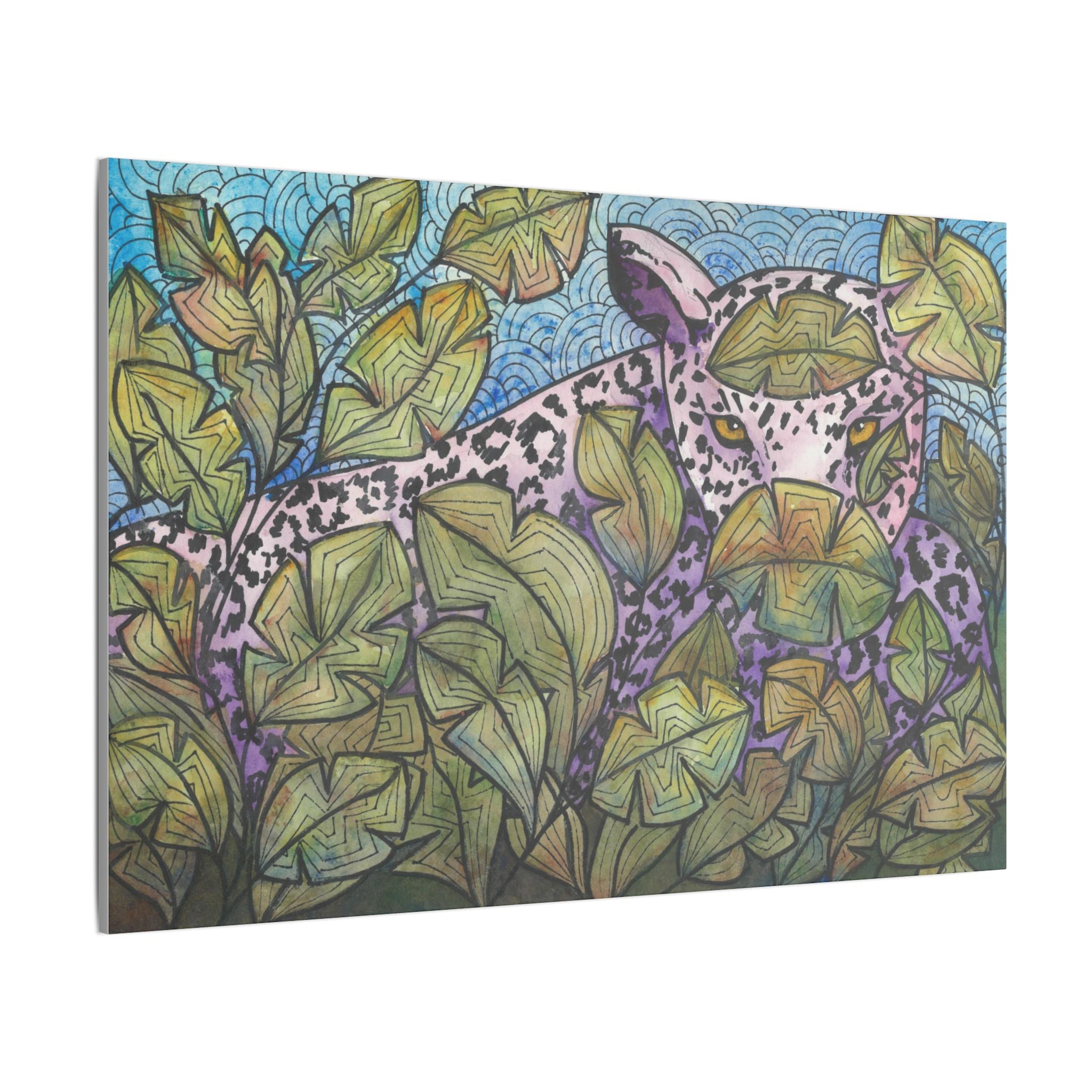 Large Colourful Wall Art, Canvas Prints, For Office, Bedroom or Living Room, or Special Gift #76 Purrfect Blend