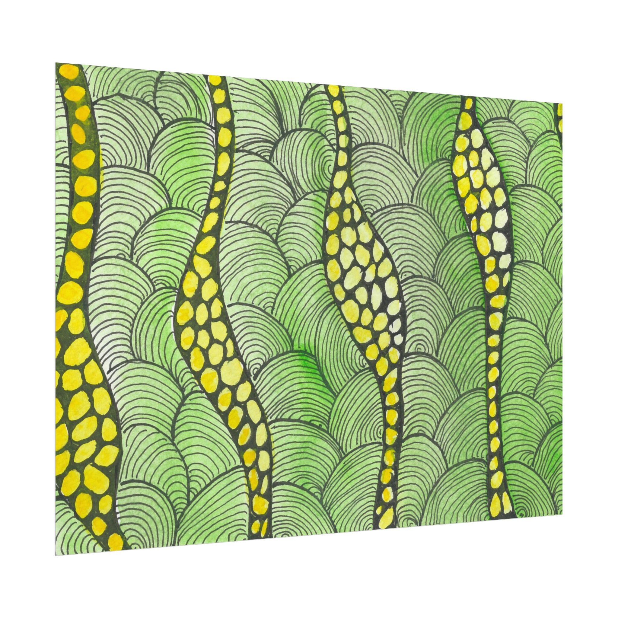 Large Colourful Wall Art, Posters & Prints, For Office, Bedroom or Living Room, or Special Gift #13 Watcha Thinking