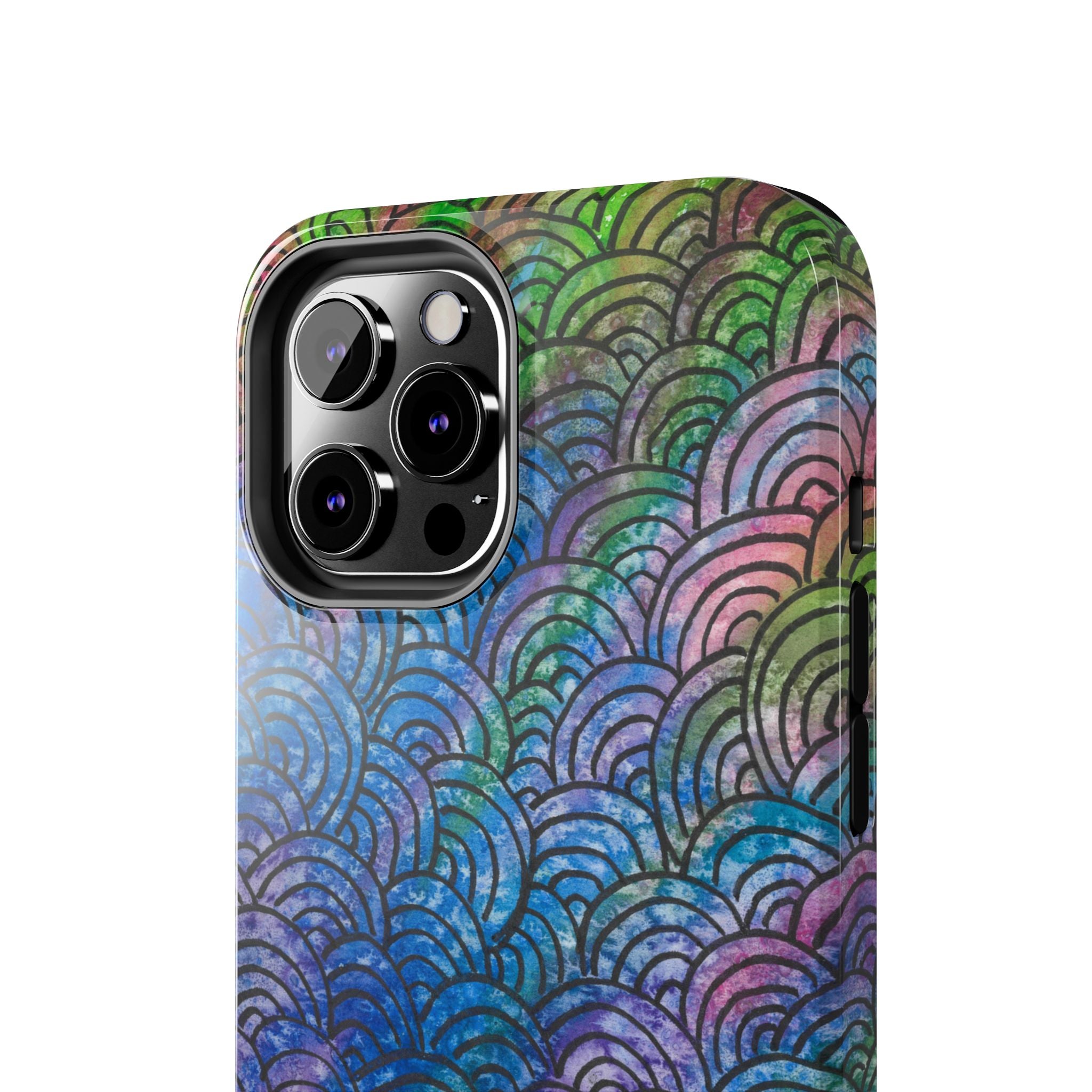 Tough Phone Case - All iPhones and Samsung Galaxys - Exciting Abstract Design #84 Ah! The Past