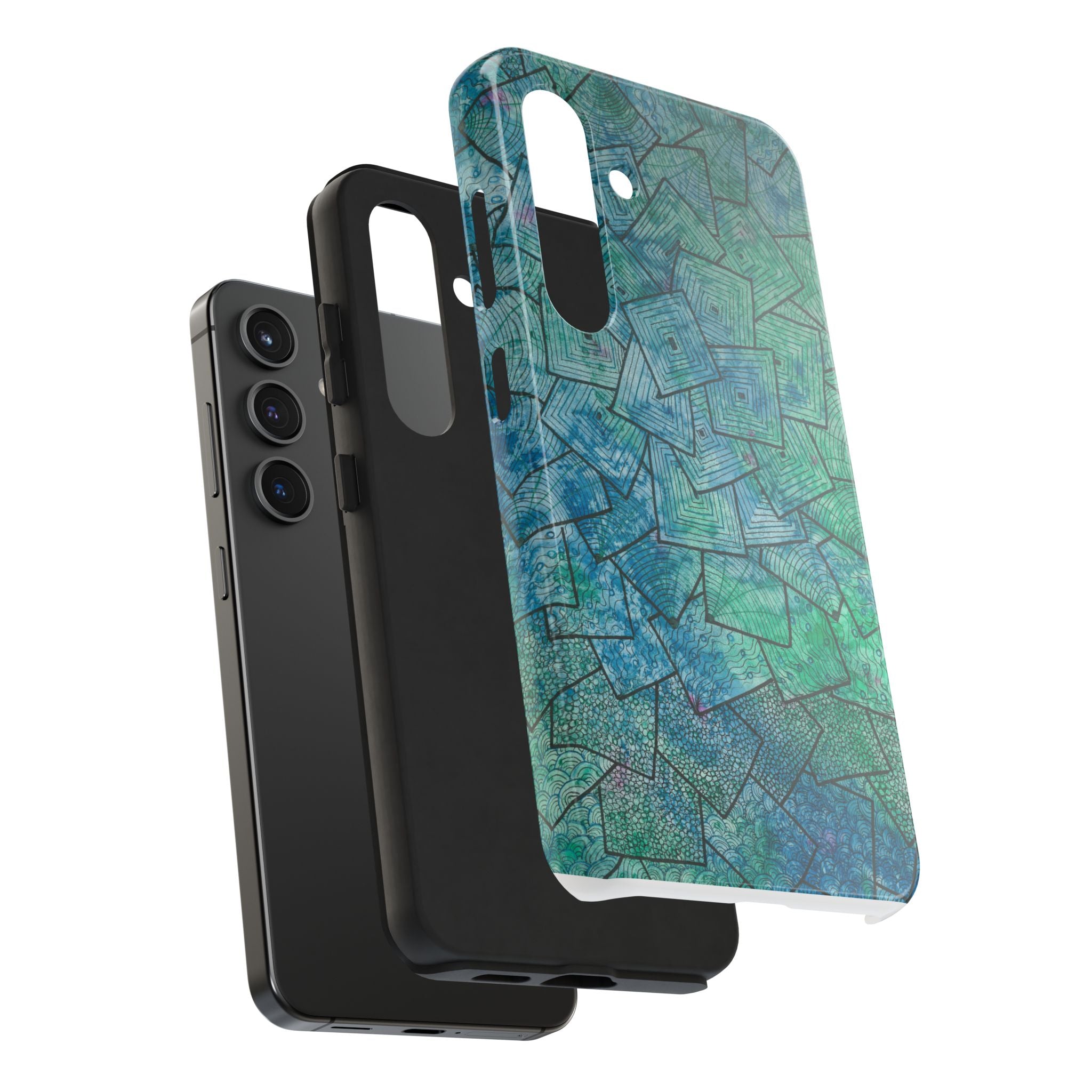 Tough Phone Case - All iPhones and Samsung Galaxys - Exciting Abstract Design #65 And The Answer Is