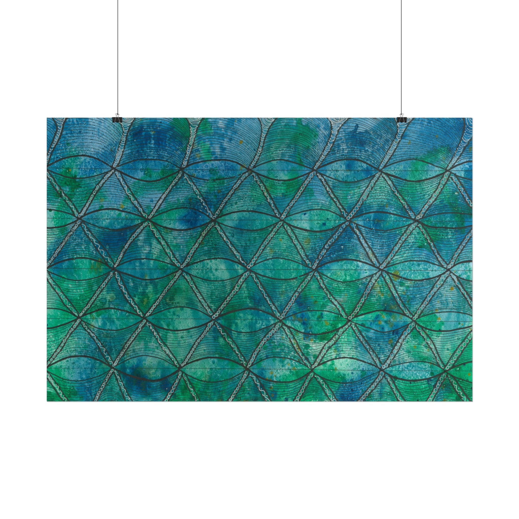 Large Colourful Wall Art, Posters & Prints, For Office, Bedroom or Living Room, or Special Gift #58 How's The Serenity?