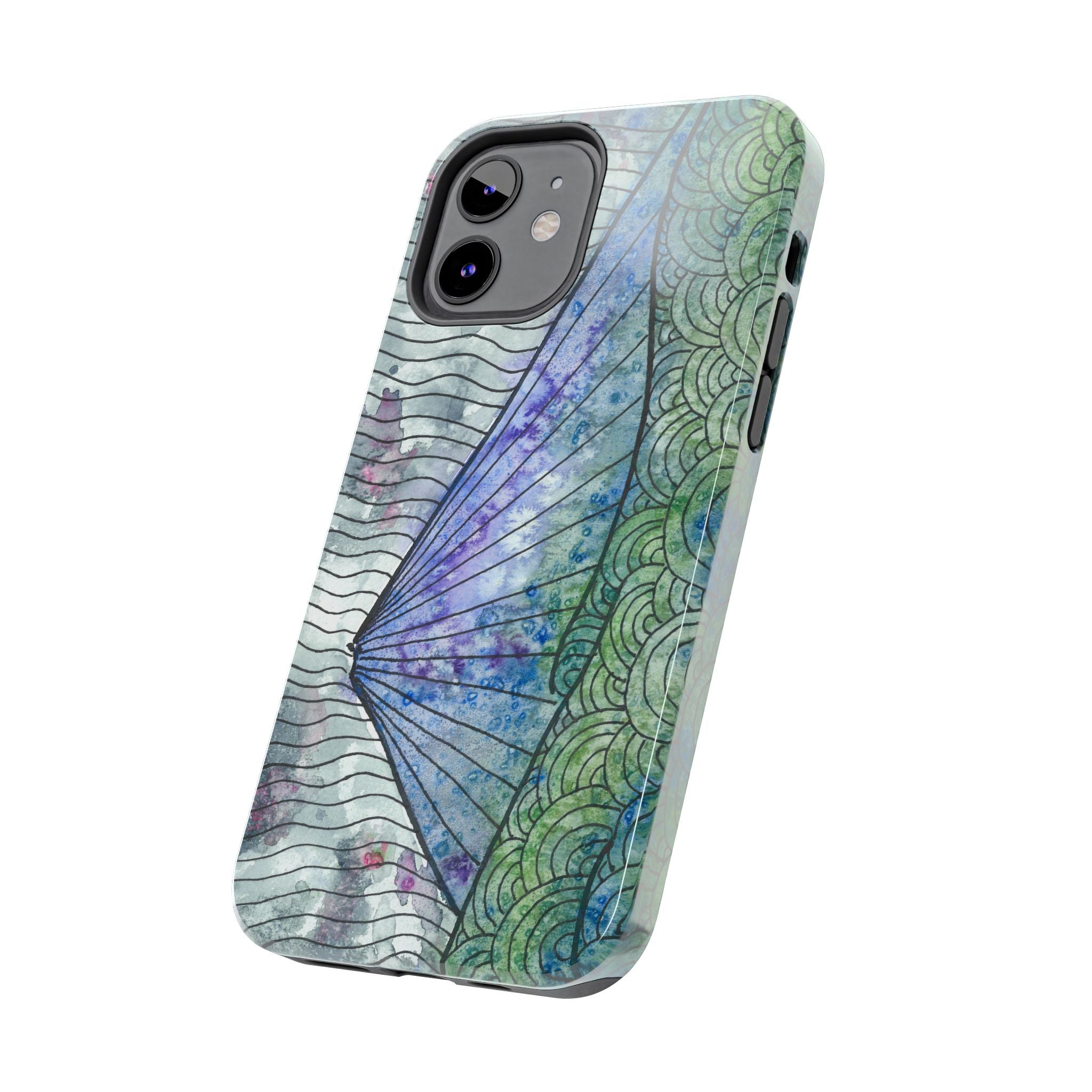 Tough Phone Case - All iPhones and Samsung Galaxys - Exciting Abstract Design #90 Rtanj Pyramid - Serbia