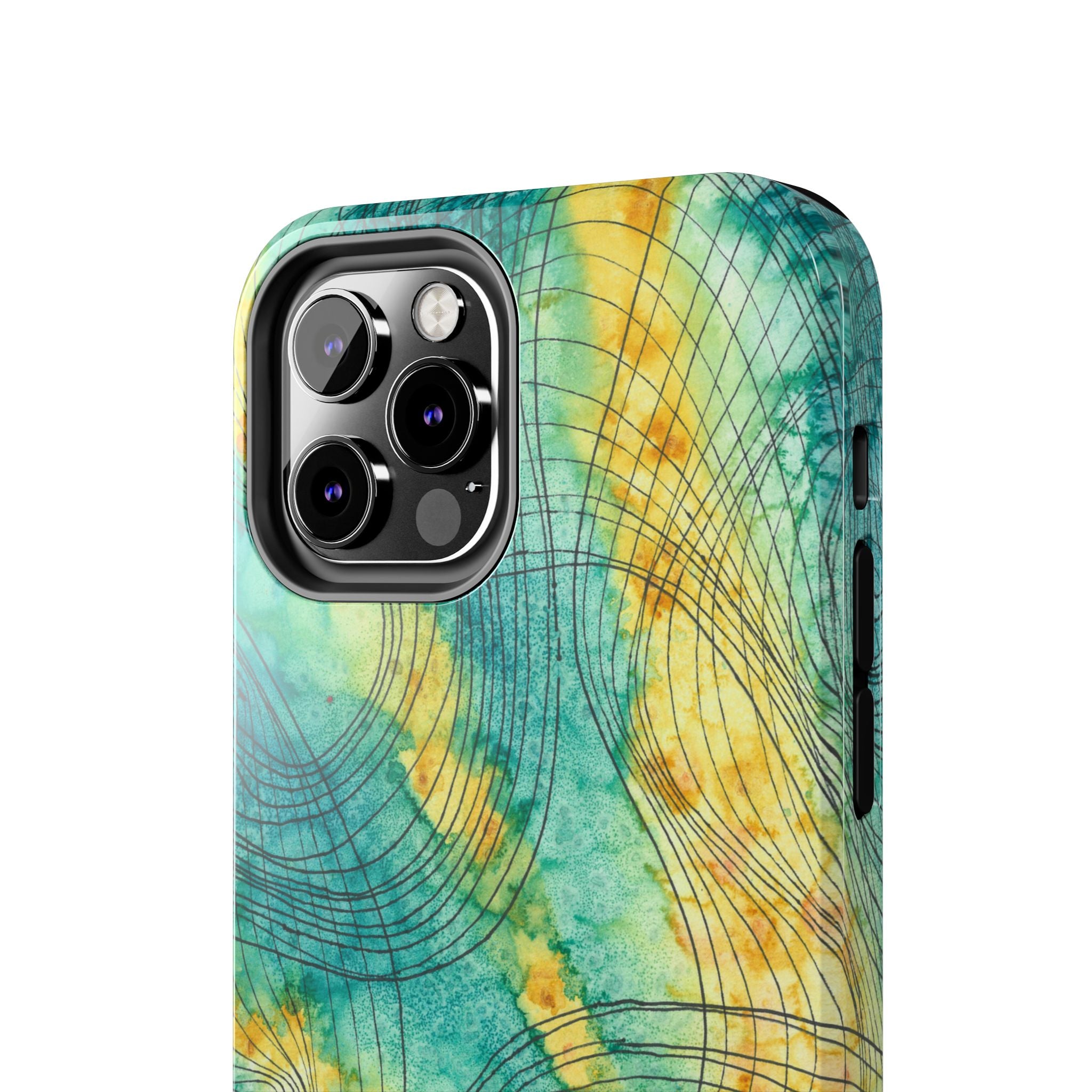 Tough Phone Case - All iPhones and Samsung Galaxys - Exciting Abstract Design #81 The Only Way Is Up