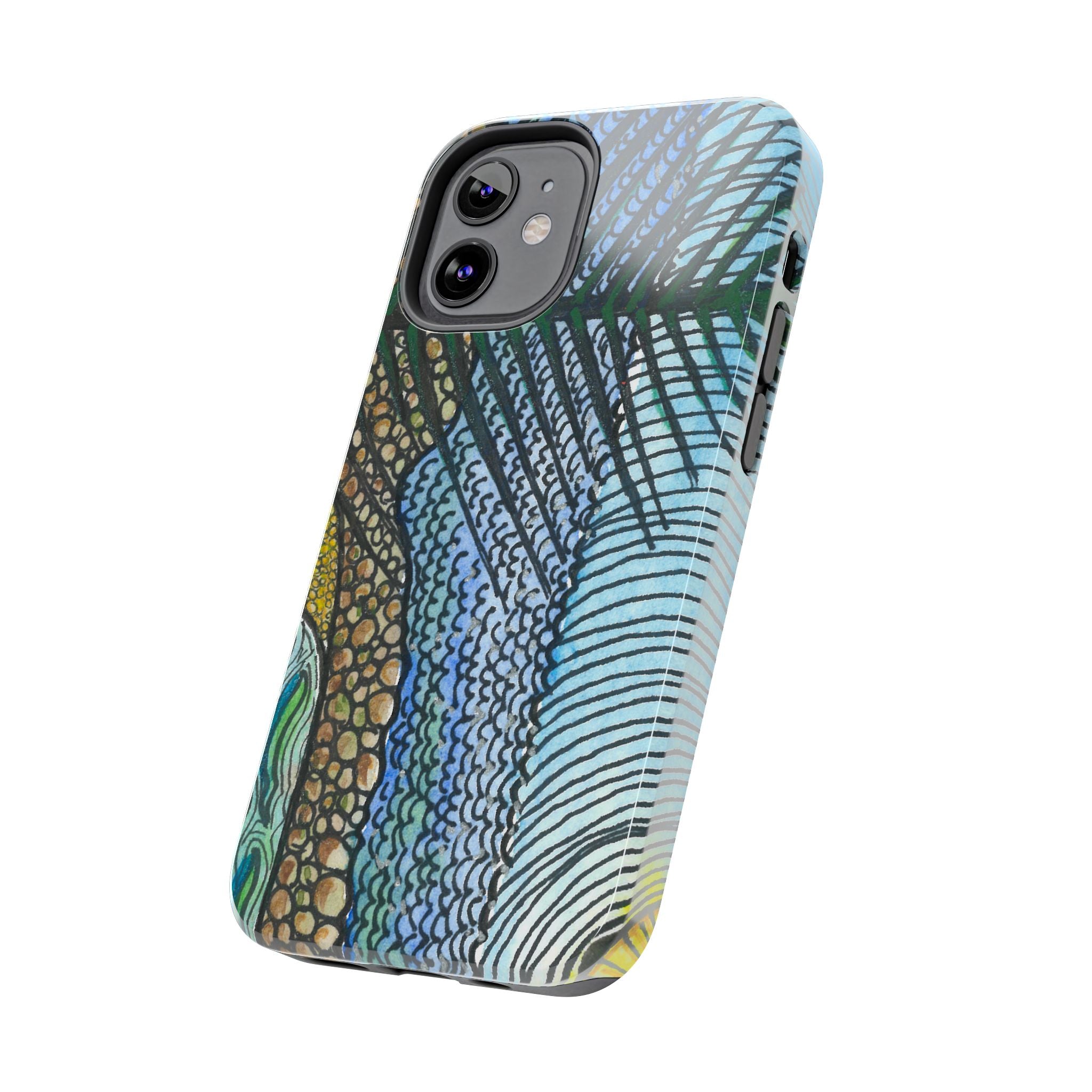 Tough Phone Case - All iPhones and Samsung Galaxys - Exciting Abstract Design #47 Cottesloe