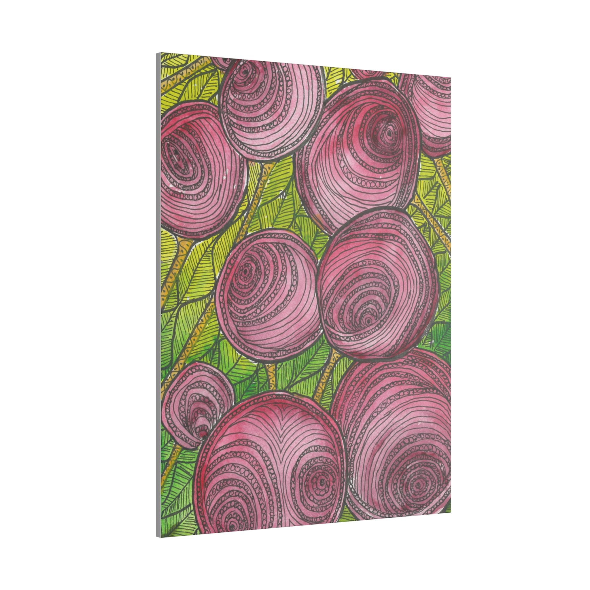 Large Colourful Wall Art, Canvas Prints, For Office, Bedroom or Living Room, or Special Gift #9 Spaced Blossoms