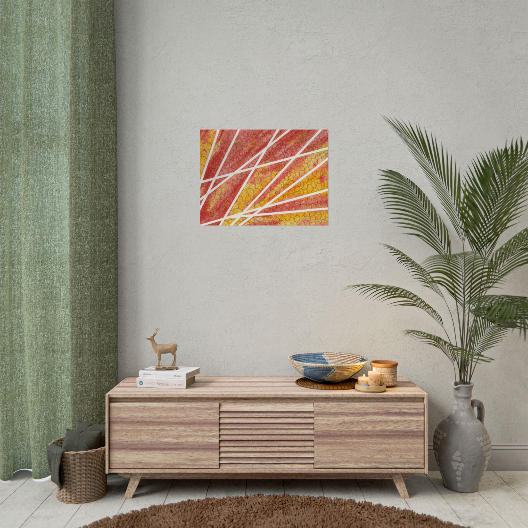 Large Colourful Wall Art, Posters & Prints, For Office, Bedroom or Living Room, or Special Gift #67 Max Mimosa