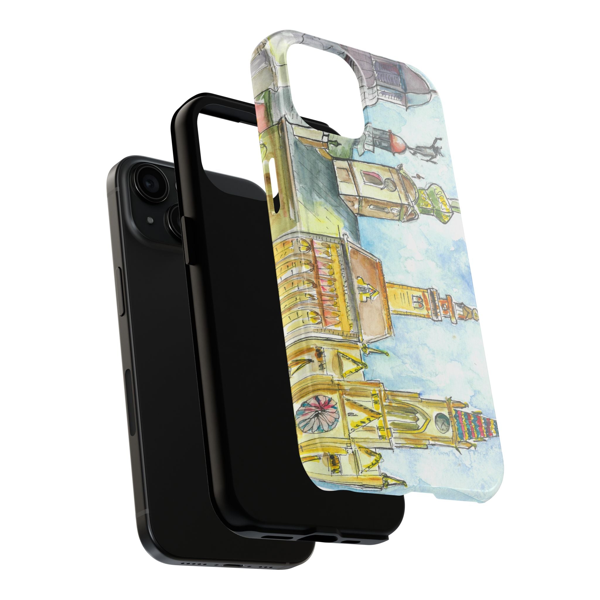 Tough Phone Case - All iPhones and Samsung Galaxys - Exciting Abstract Design #95 Beautiful Novi Sad - Serbia