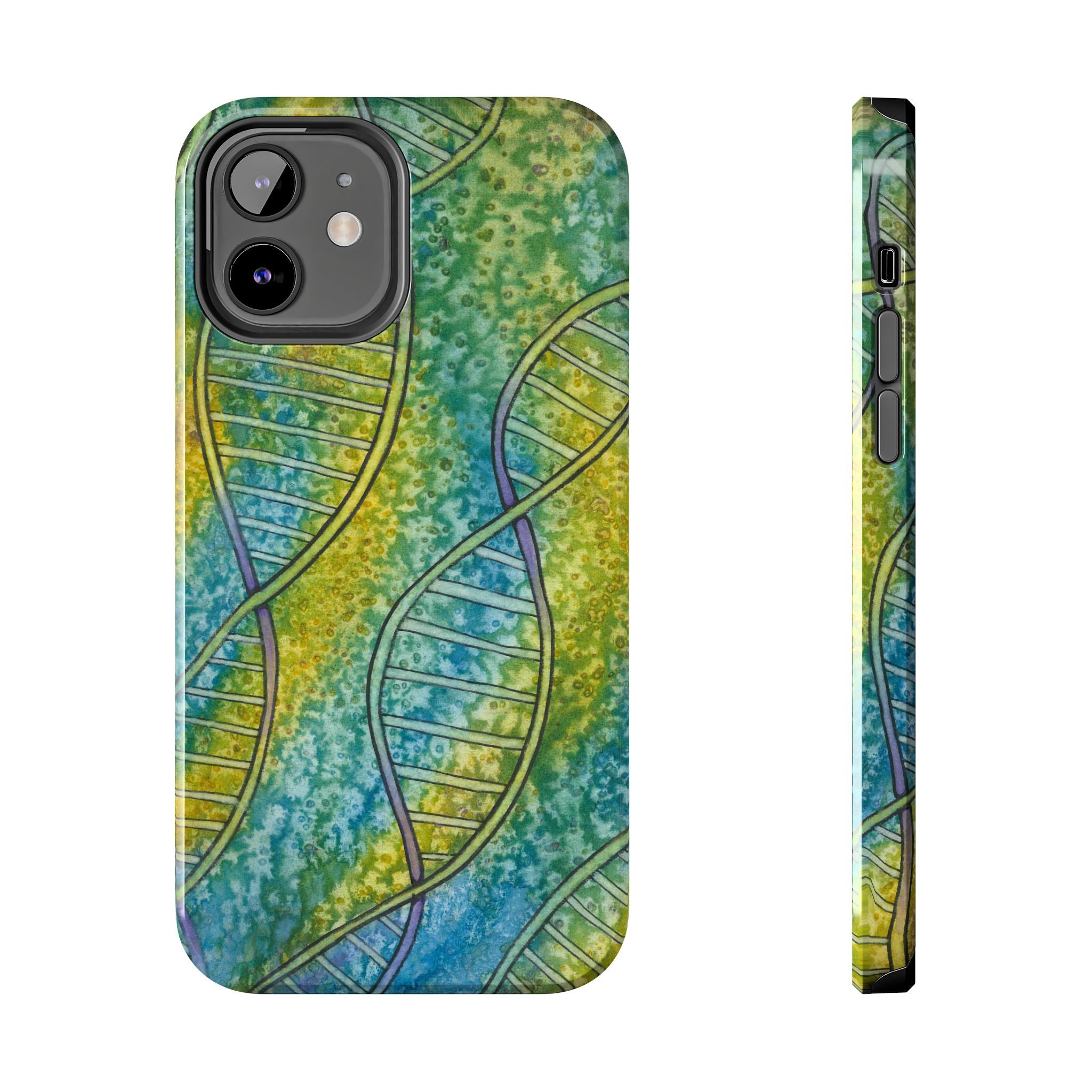 Tough Phone Case - All iPhones and Samsung Galaxys - Exciting Abstract Design #99 Crop of DNA