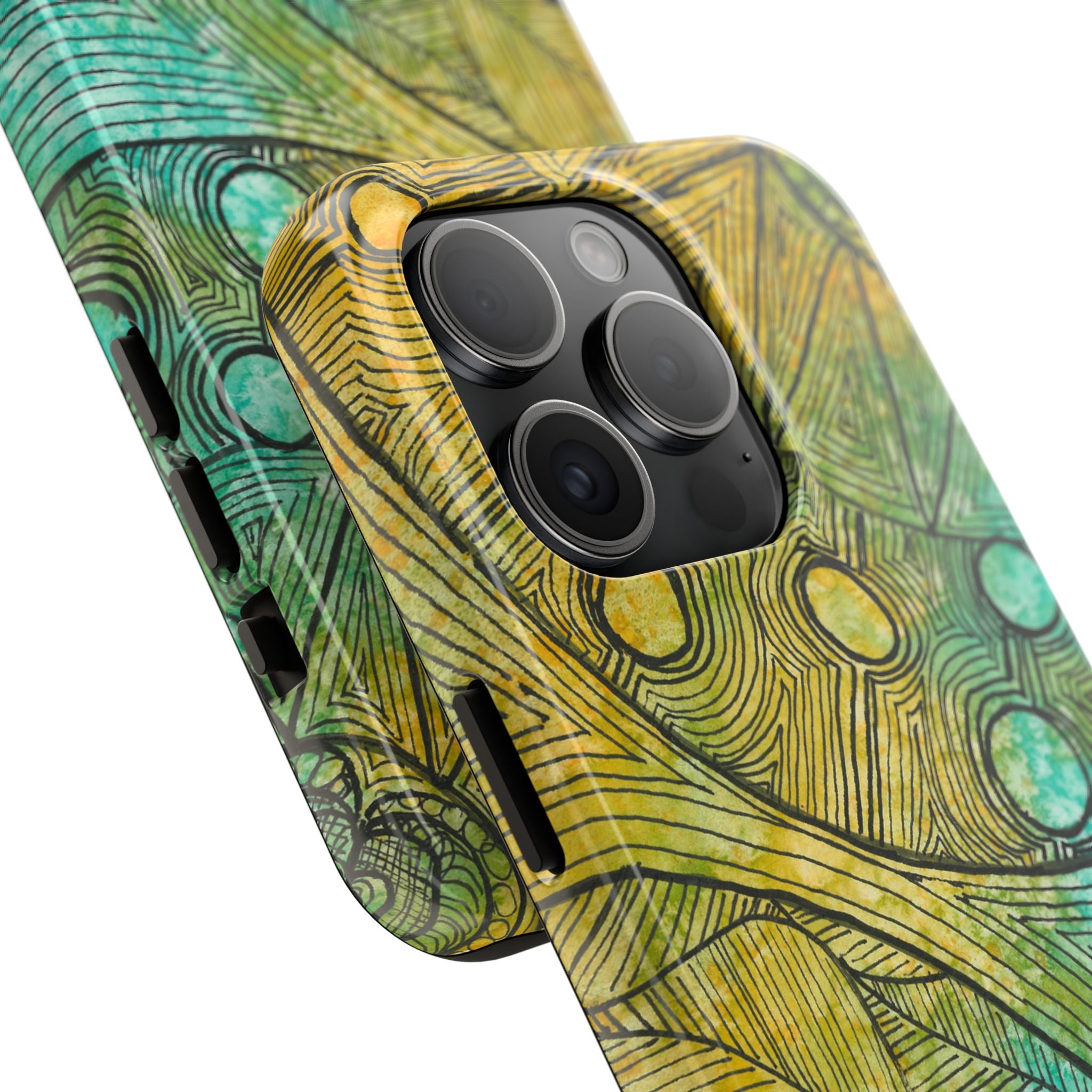 Tough Phone Case - All iPhones and Samsung Galaxys - Exciting Abstract Design #27 Come What May