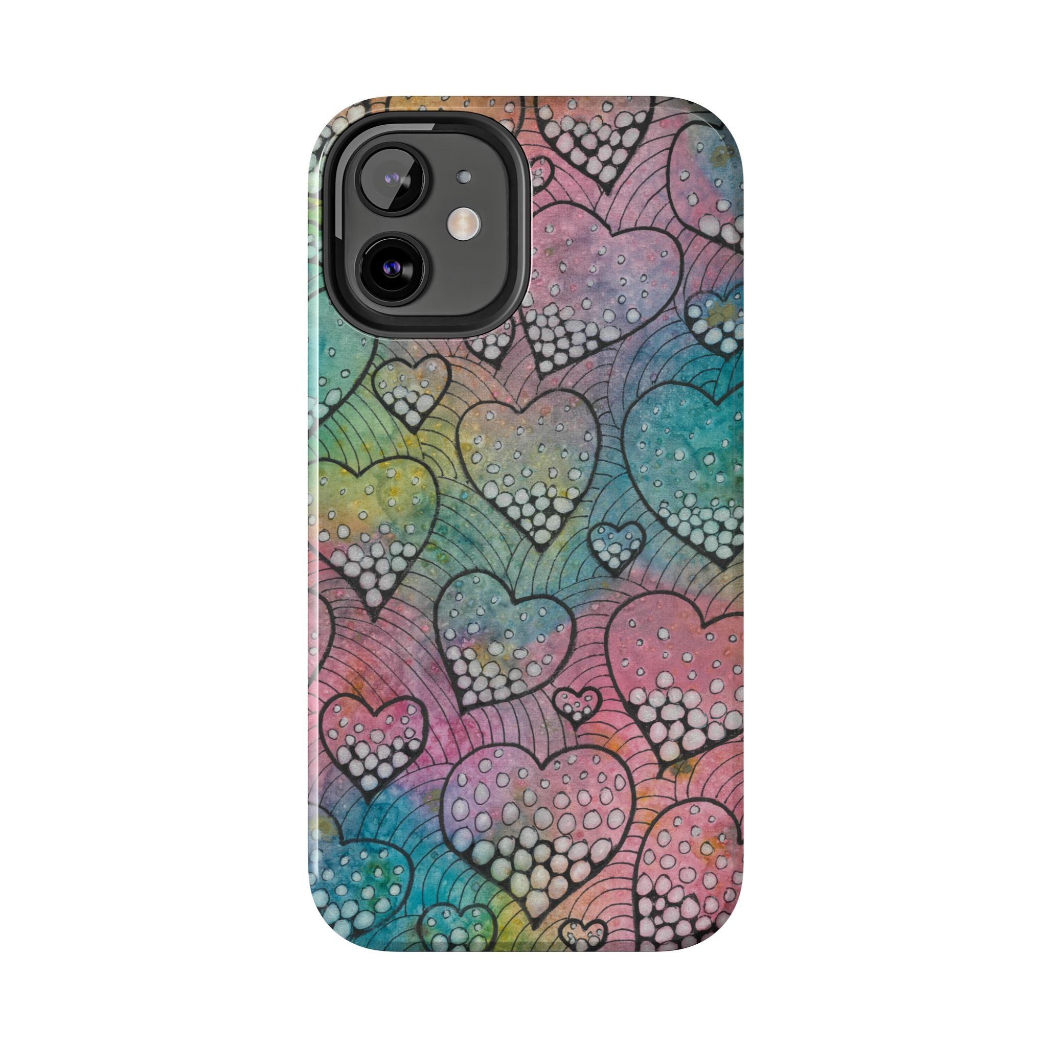 Tough Phone Case - All iPhones and Samsung Galaxys - Exciting Abstract Design #97 What's Love Got To Do With It