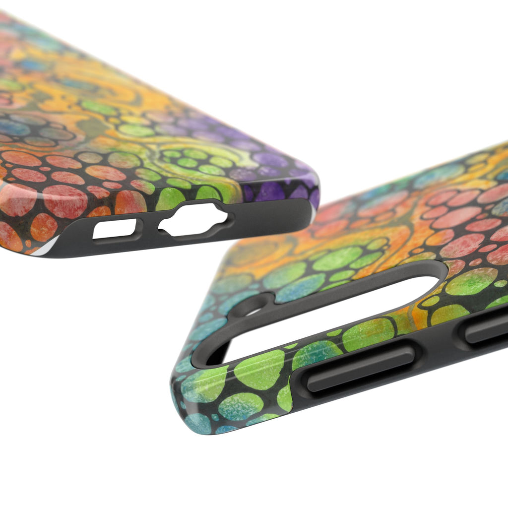 Tough Phone Case - All iPhones and Samsung Galaxys - Exciting Abstract Design #77 River Of Dreams