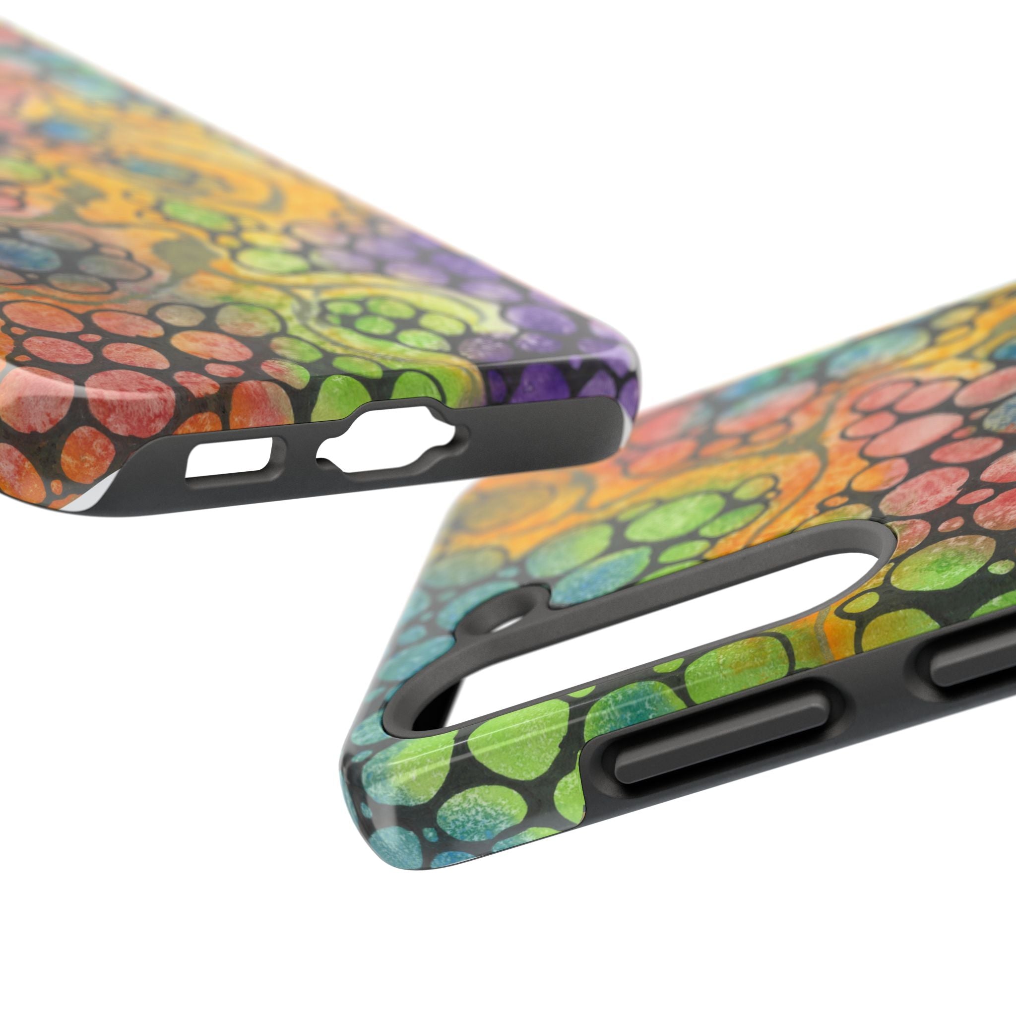 Tough Phone Case - All iPhones and Samsung Galaxys - Exciting Abstract Design #77 River Of Dreams