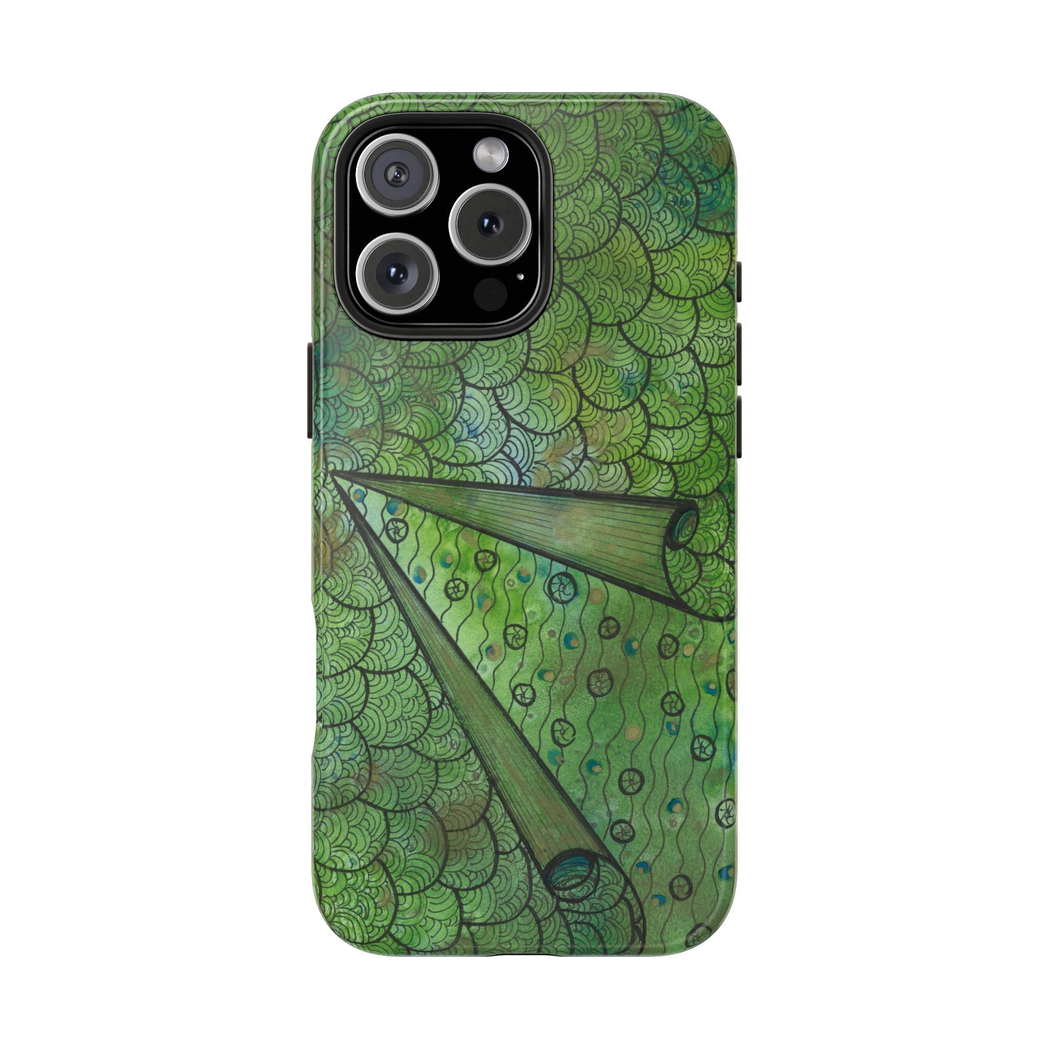Tough Phone Case - All iPhones and Samsung Galaxys - Exciting Abstract Design #69 New Horizons