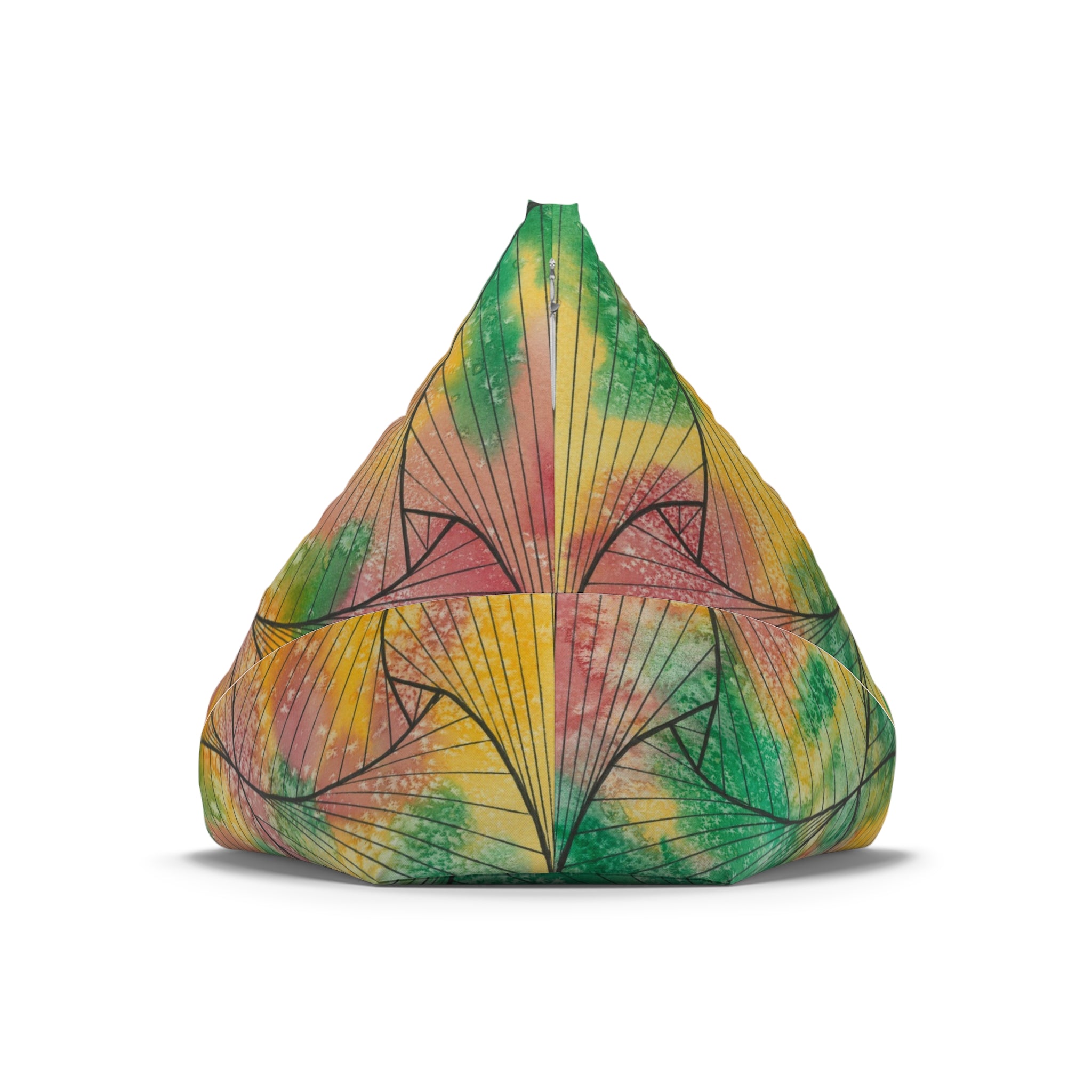 Bean Bag Chair Covers For Indoor & Outdoor - 2 Sizes - Exciting Abstract Design #49 Health Well Being