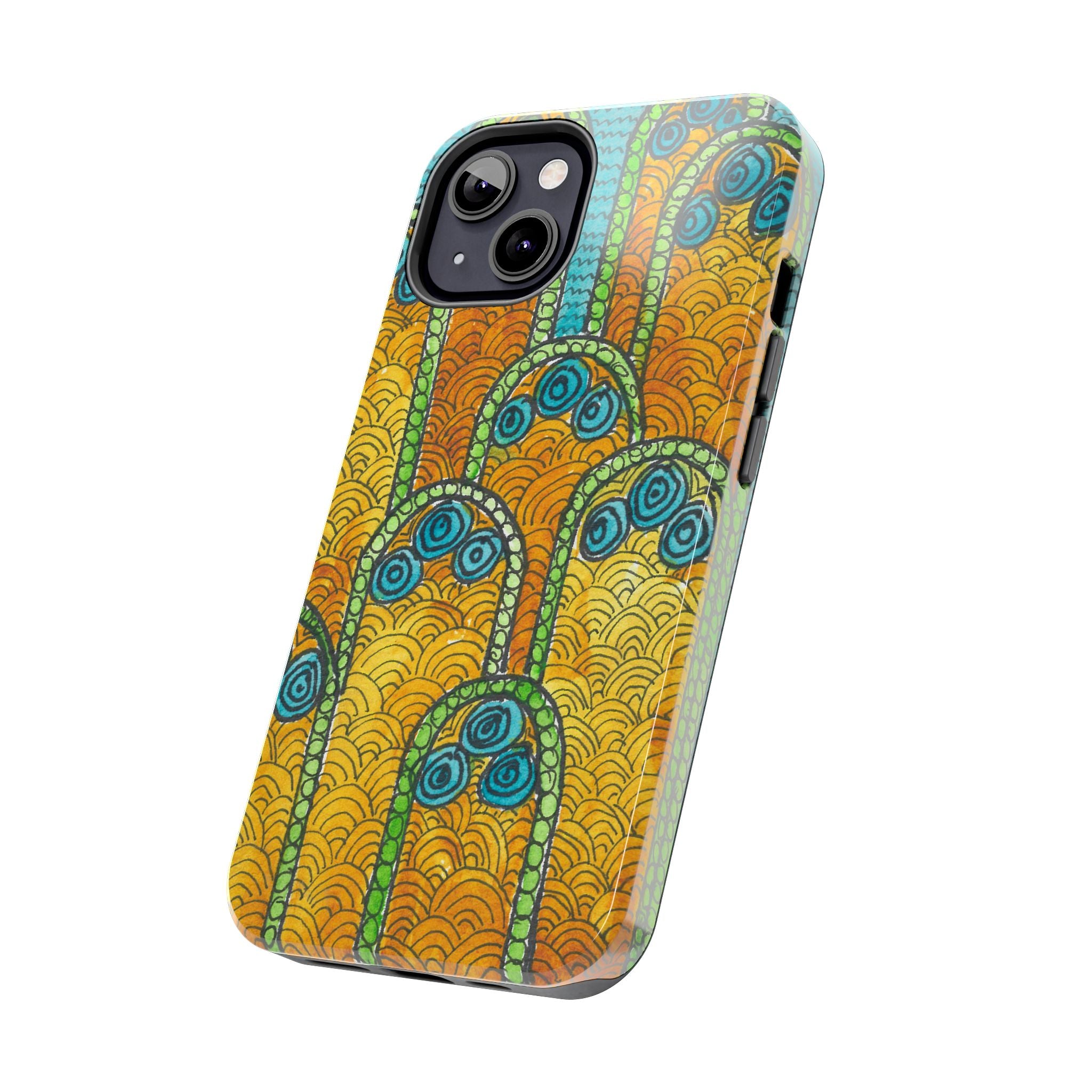 Tough Phone Case - All iPhones and Samsung Galaxys - Exciting Abstract Design #87 Belgrade Impressions - Serbia