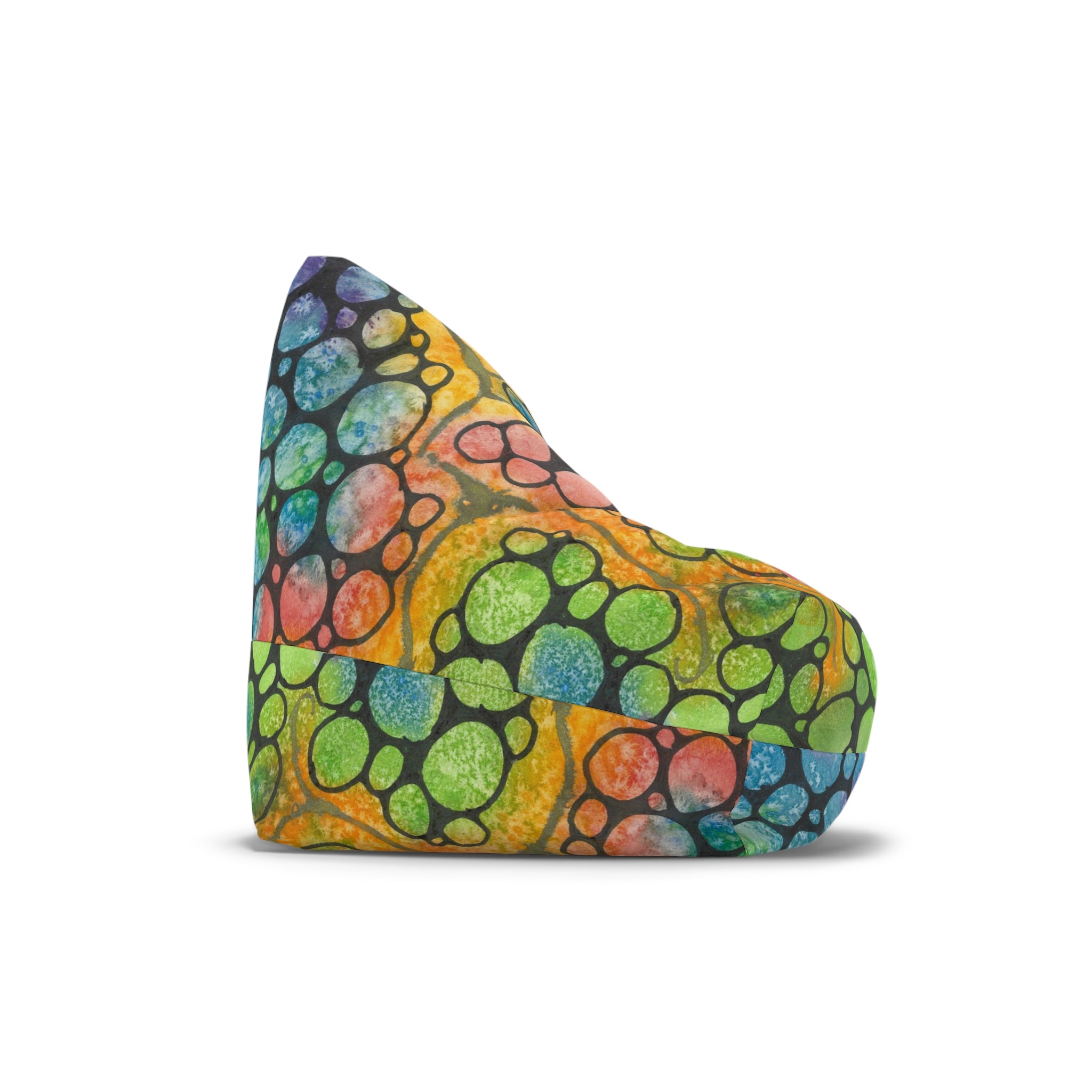 Bean Bag Chair Covers For Indoor & Outdoor - 2 Sizes - Exciting Abstract Design #77 River Of Dreams