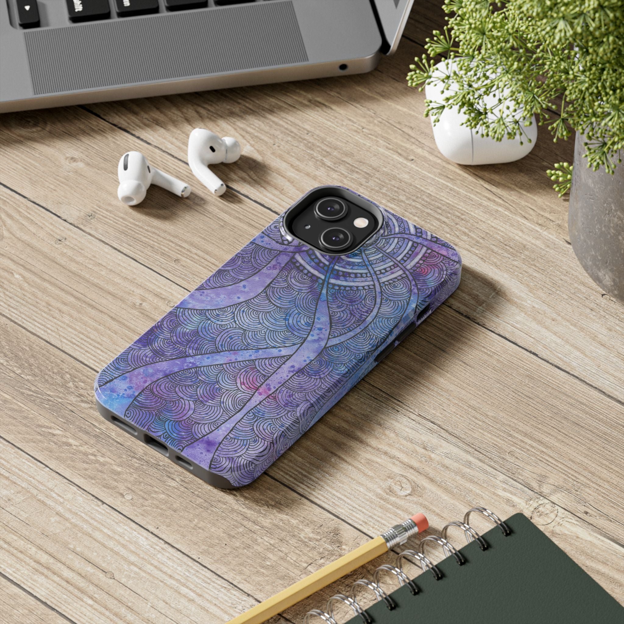 Tough Phone Case - All iPhones and Samsung Galaxys - Exciting Abstract Design #56 The Way Home