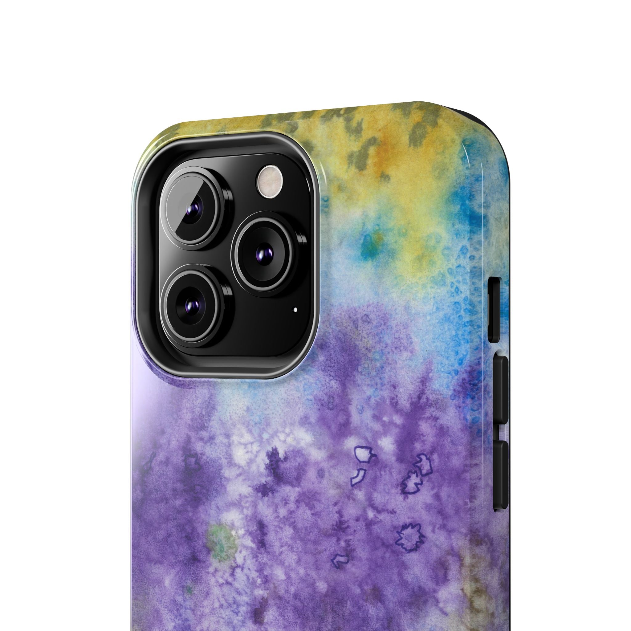 Tough Phone Case - All iPhones and Samsung Galaxys - Exciting Abstract Design #74 Lavender Fields