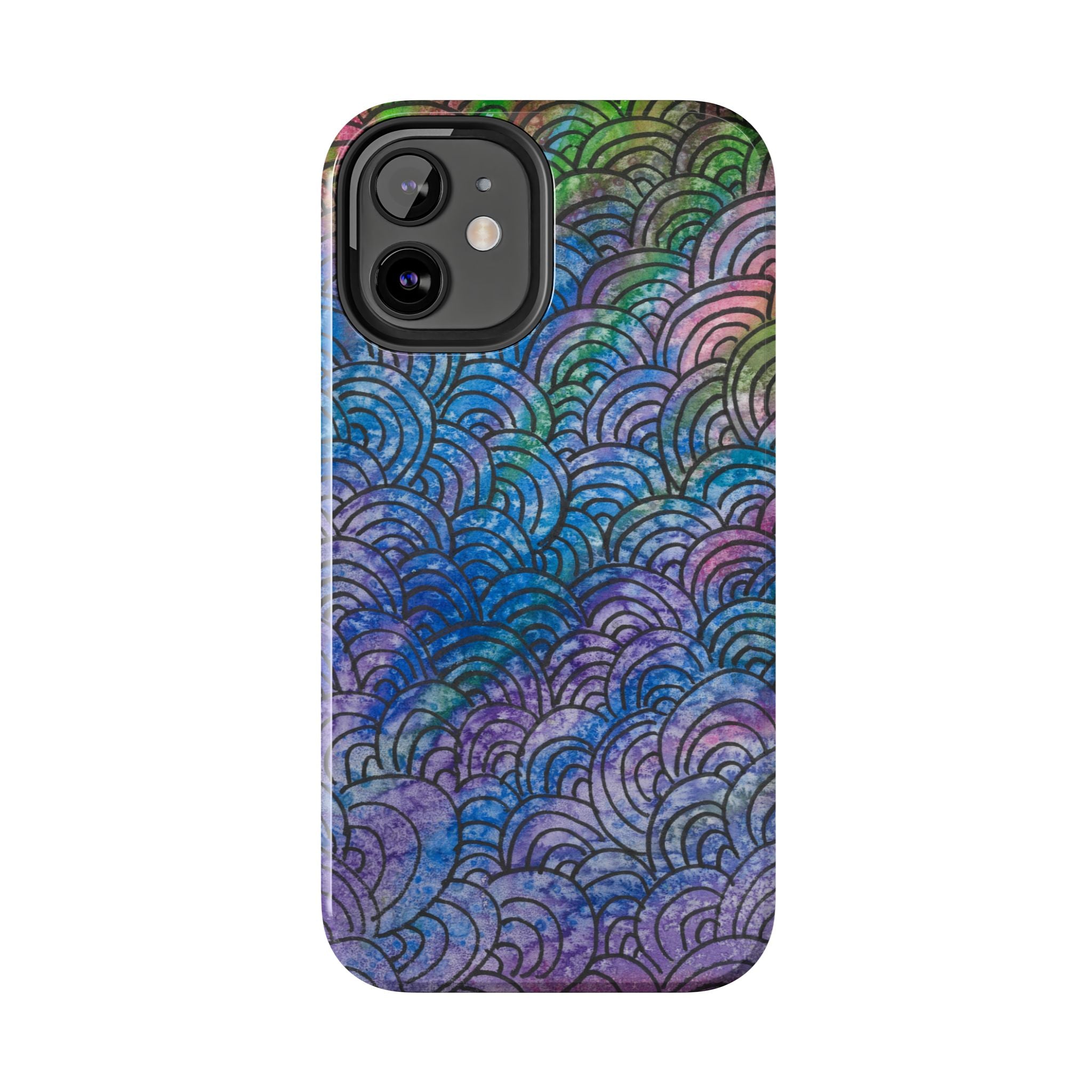 Tough Phone Case - All iPhones and Samsung Galaxys - Exciting Abstract Design #84 Ah! The Past