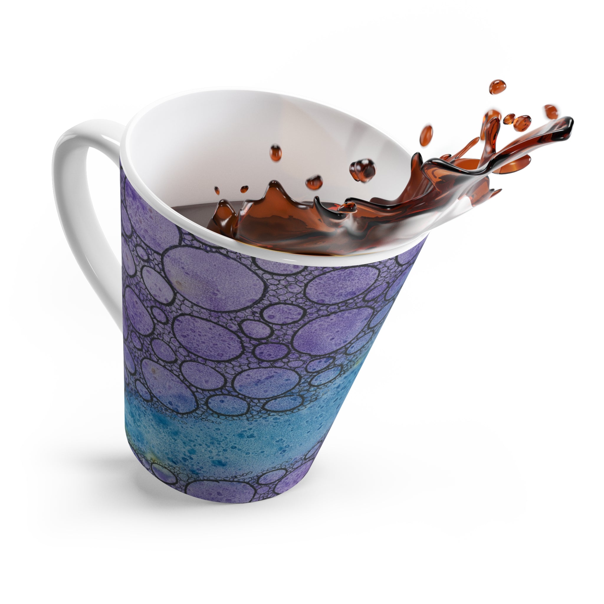 Coffee Mugs and Cups. Colourful Abstract Designs. Perfect for Home, Office or Special Gift #66 Beam Me Up Scotty