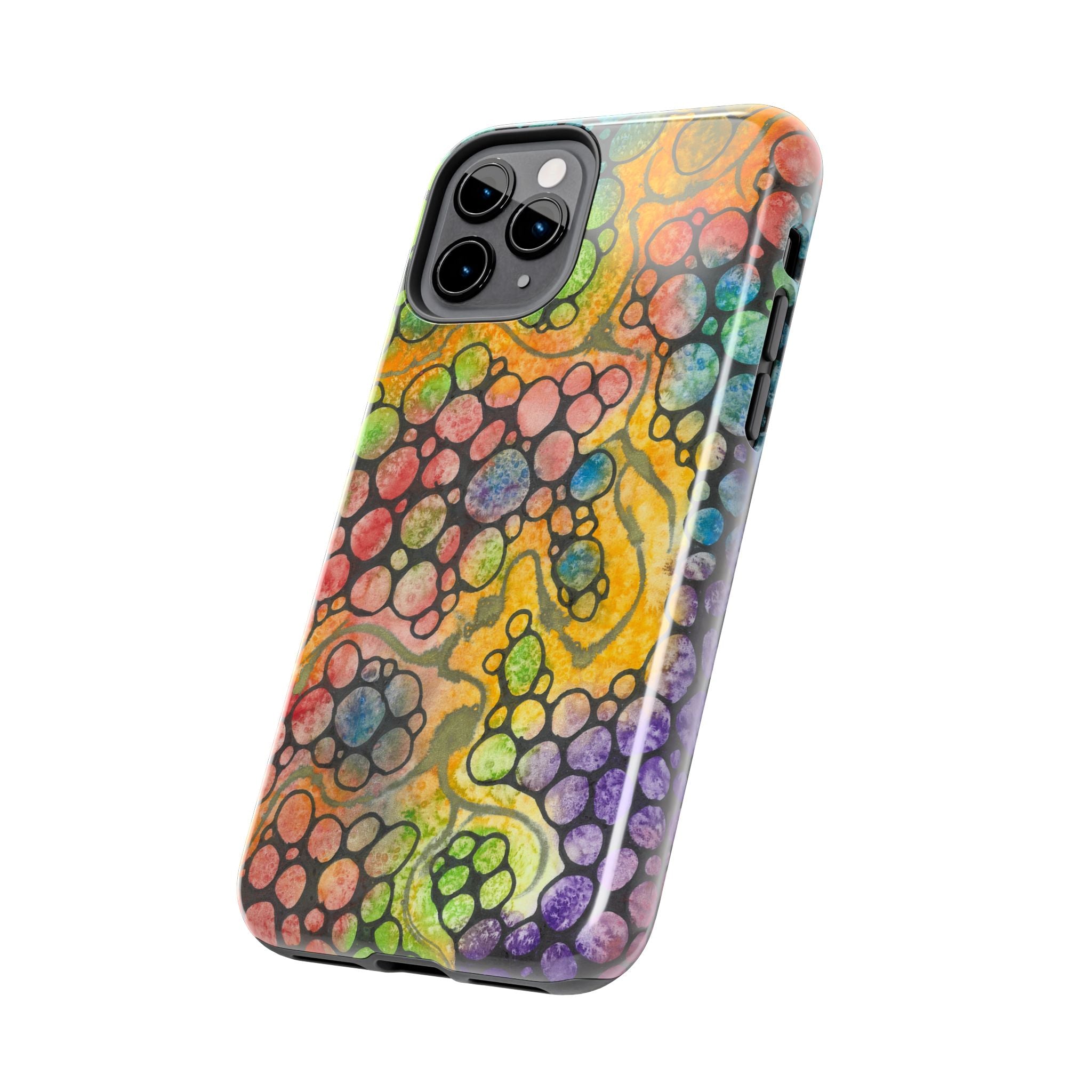 Tough Phone Case - All iPhones and Samsung Galaxys - Exciting Abstract Design #77 River Of Dreams