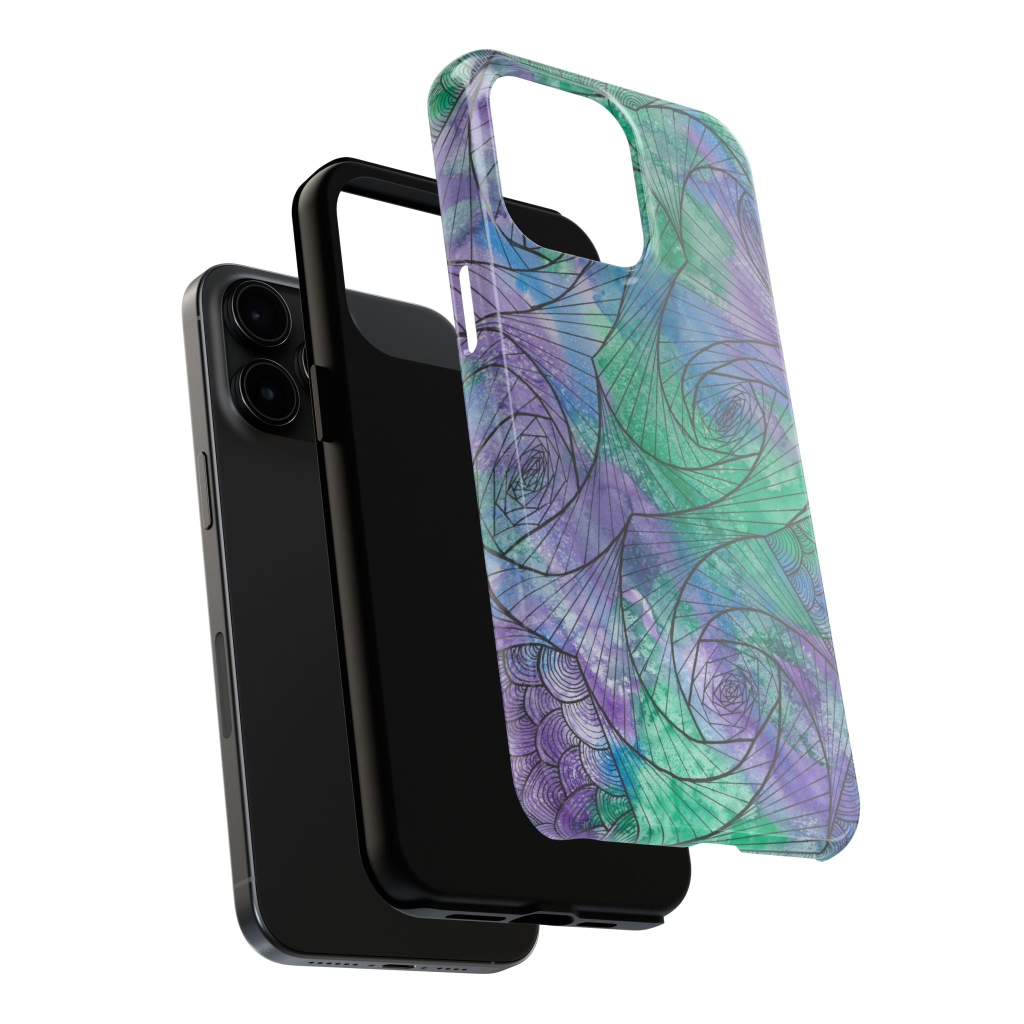 Tough Phone Case - All iPhones and Samsung Galaxys - Exciting Abstract Design  #50 If Not Now When