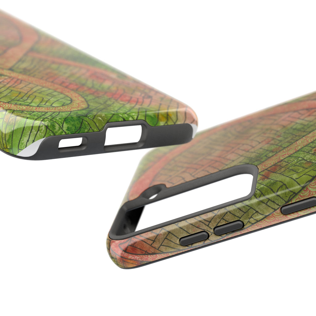 Tough Phone Case - All iPhones and Samsung Galaxys - Exciting Abstract Design #57 Celtic Flavours