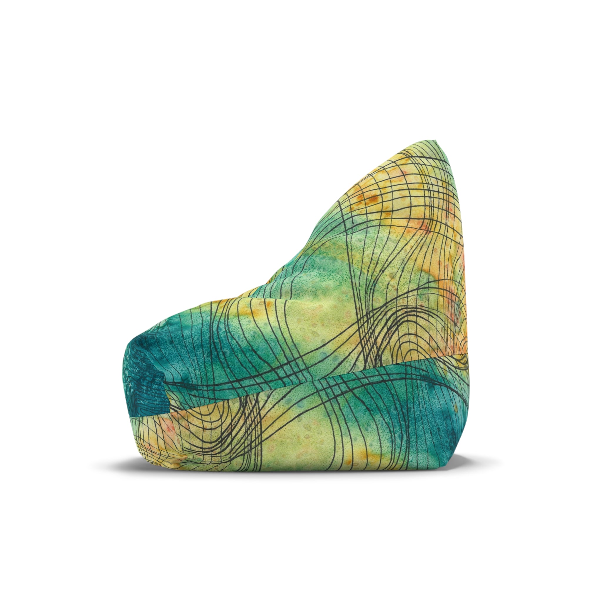 Bean Bag Chair Covers For Indoor & Outdoor - 2 Sizes - Exciting Abstract Design #81 The Only Way Is Up