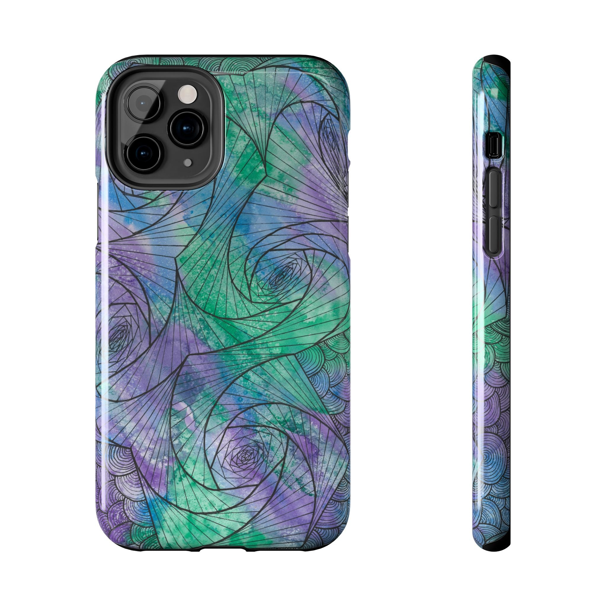 Tough Phone Case - All iPhones and Samsung Galaxys - Exciting Abstract Design  #50 If Not Now When