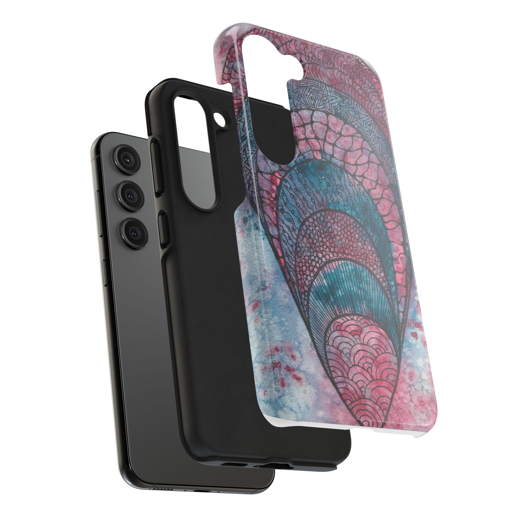 Tough Phone Case - All iPhones and Samsung Galaxys - Exciting Abstract Design #92 The Goddess Lives