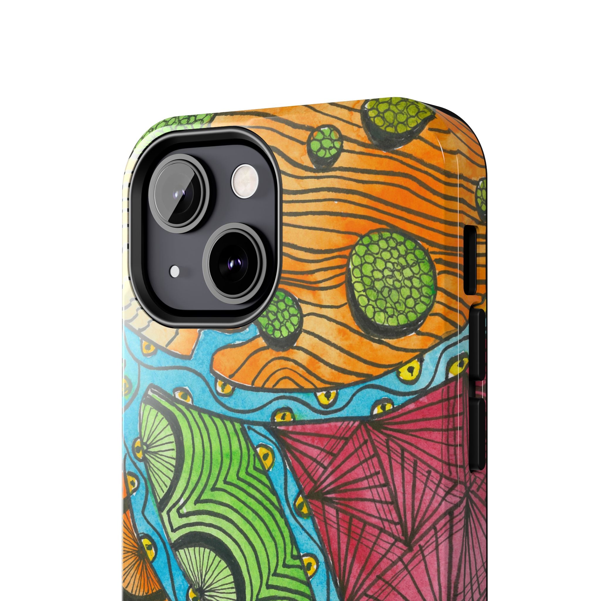 Tough Phone Case - All iPhones and Samsung Galaxys - Exciting Abstract Design #11 Today's The Day