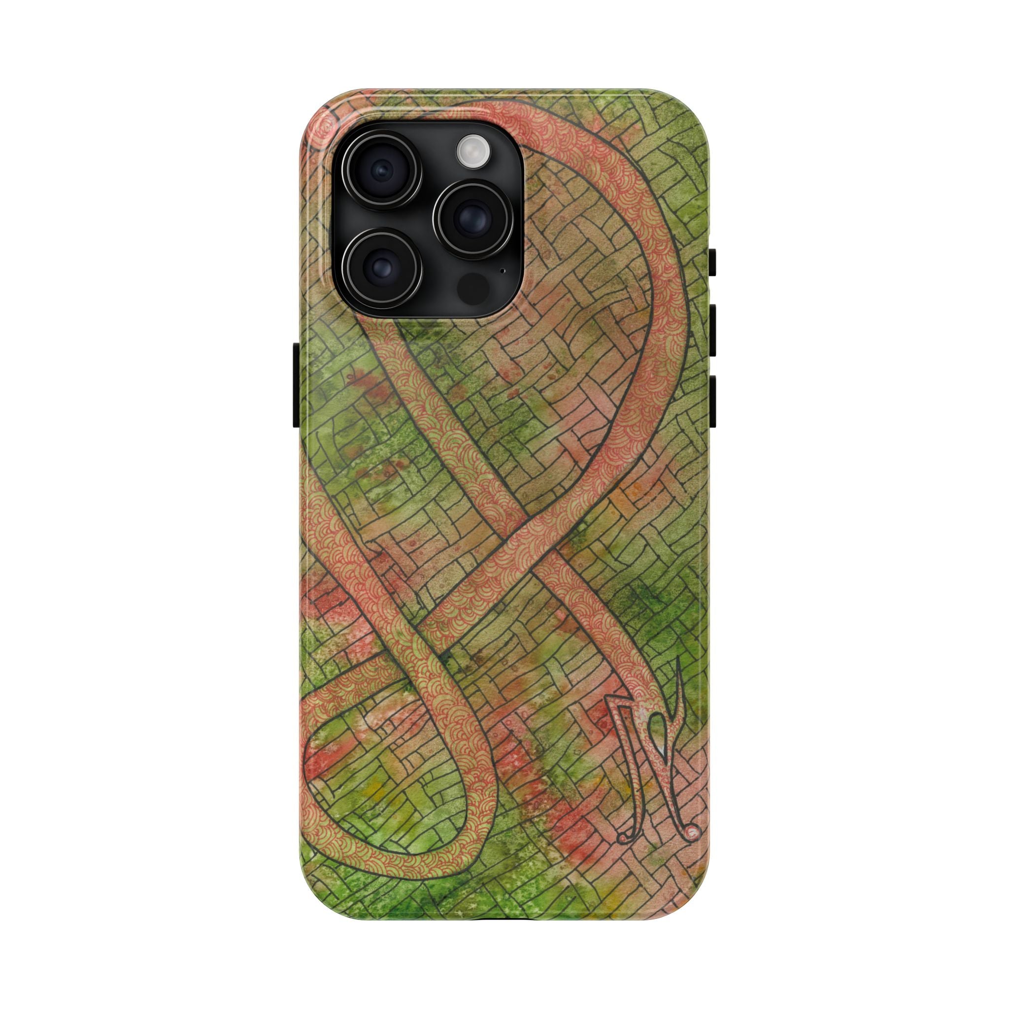 Tough Phone Case - All iPhones and Samsung Galaxys - Exciting Abstract Design #57 Celtic Flavours