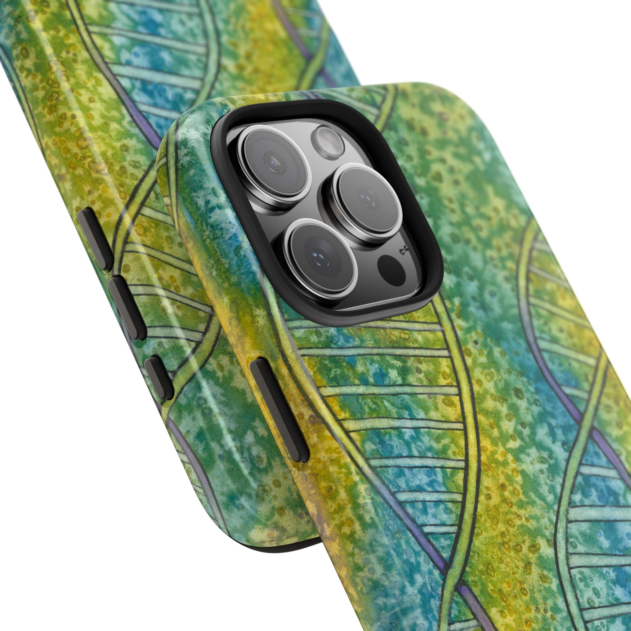 Tough Phone Case - All iPhones and Samsung Galaxys - Exciting Abstract Design #99 Crop of DNA