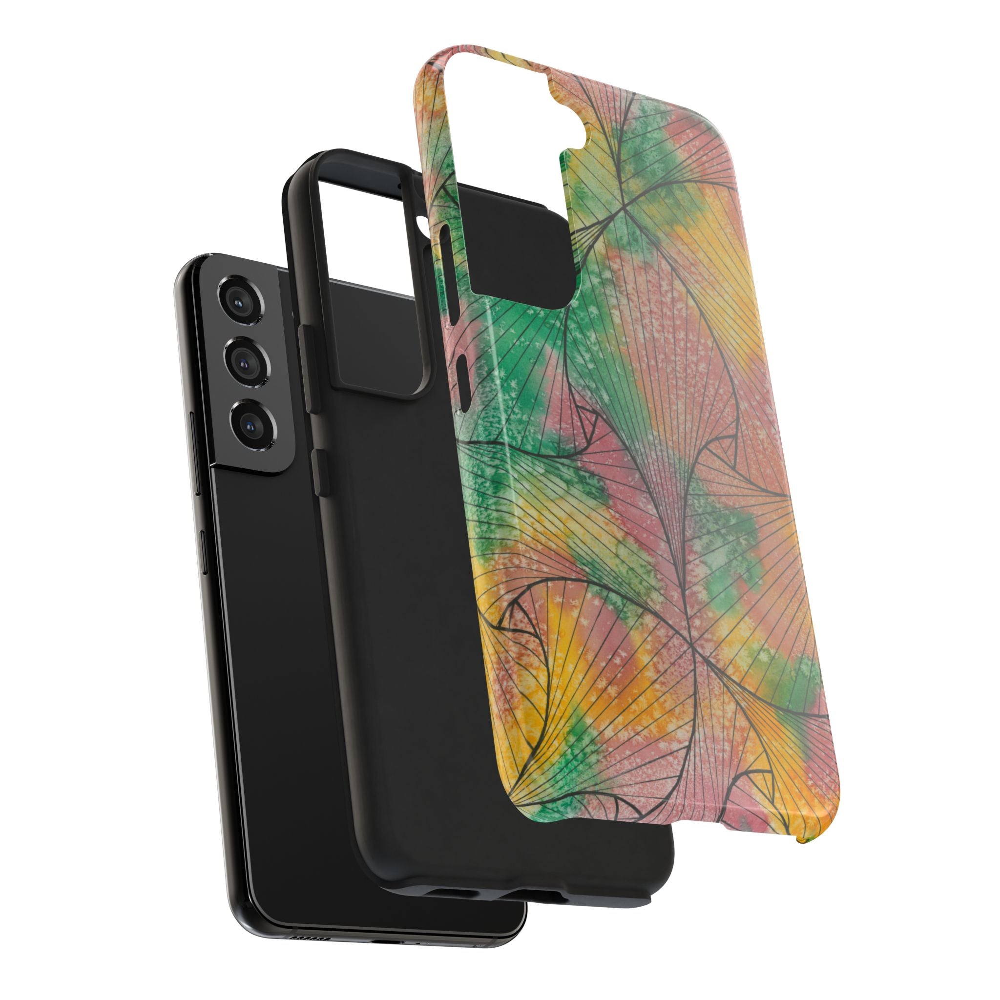 Tough Phone Case - All iPhones and Samsung Galaxys - Exciting Abstract Design #49 Health Well Being