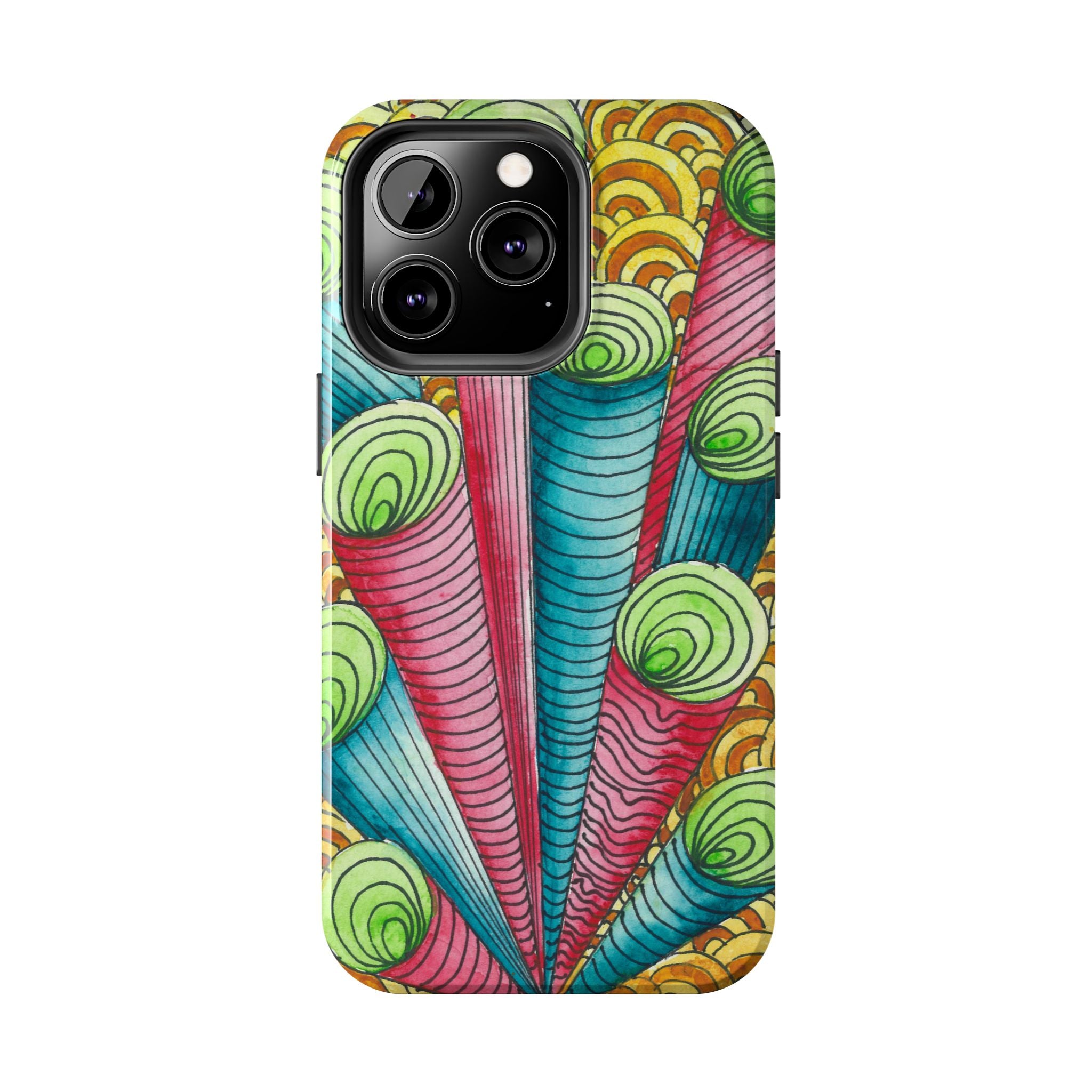 Tough Phone Case - All iPhones and Samsung Galaxys - Exciting Abstract Design #93 On A Mission