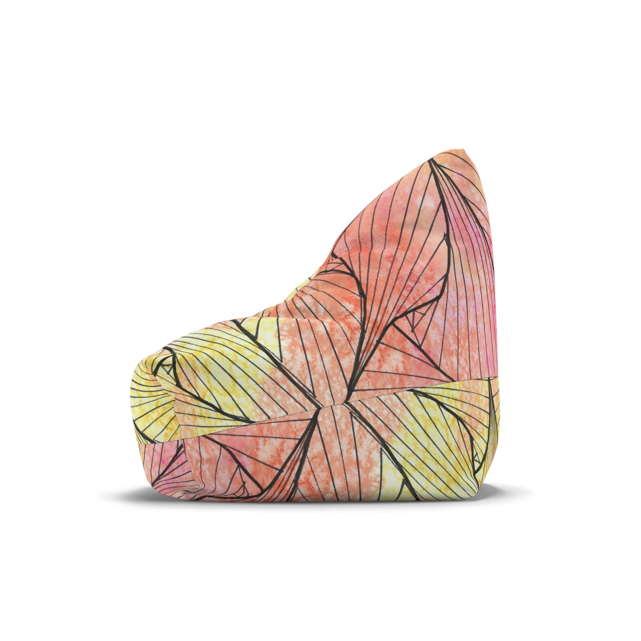 Bean Bag Chair Covers For Indoor & Outdoor - 2 Sizes - Exciting Abstract Design #39 Impossible They Said!