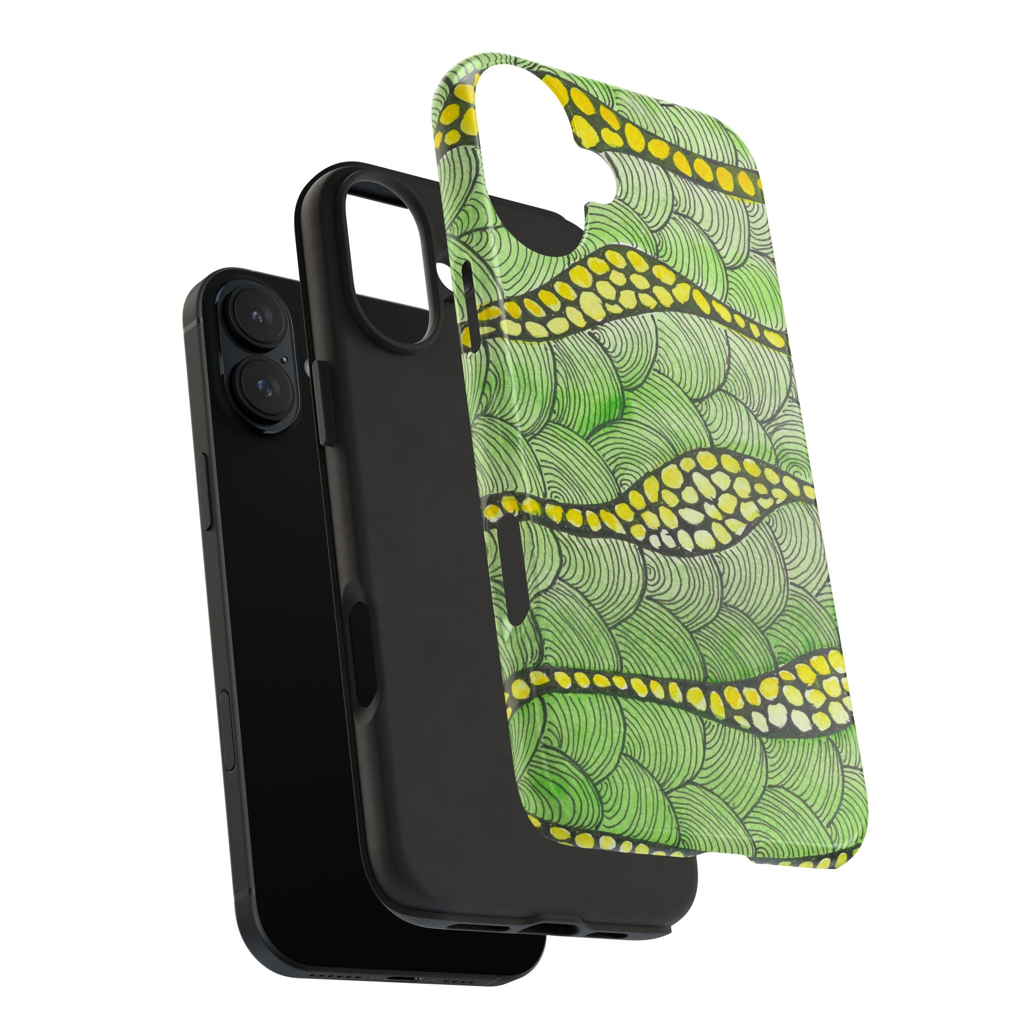 Tough Phone Case - All iPhones and Samsung Galaxys - Exciting Abstract Design #13 Watcha Thinking
