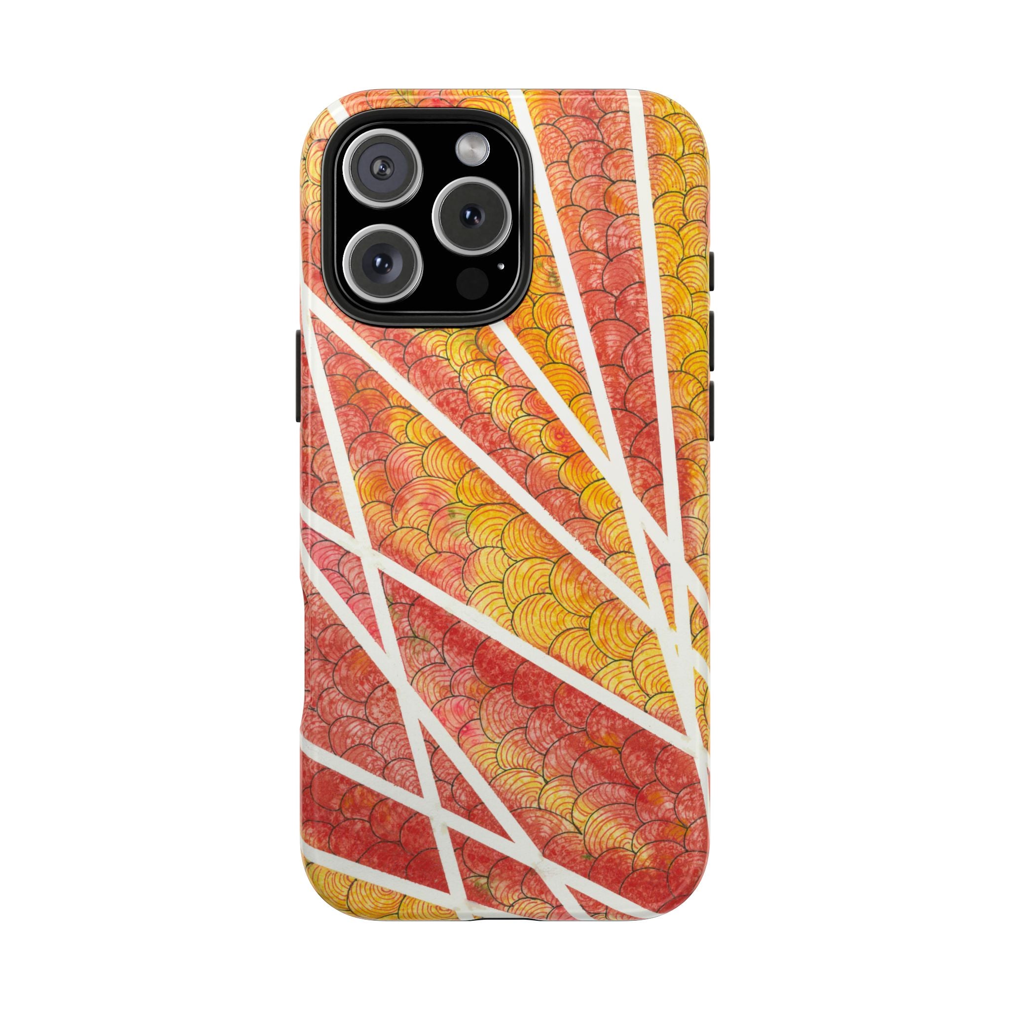 Tough Phone Case - All iPhones and Samsung Galaxys - Exciting Abstract Design #67 Max Mimosa