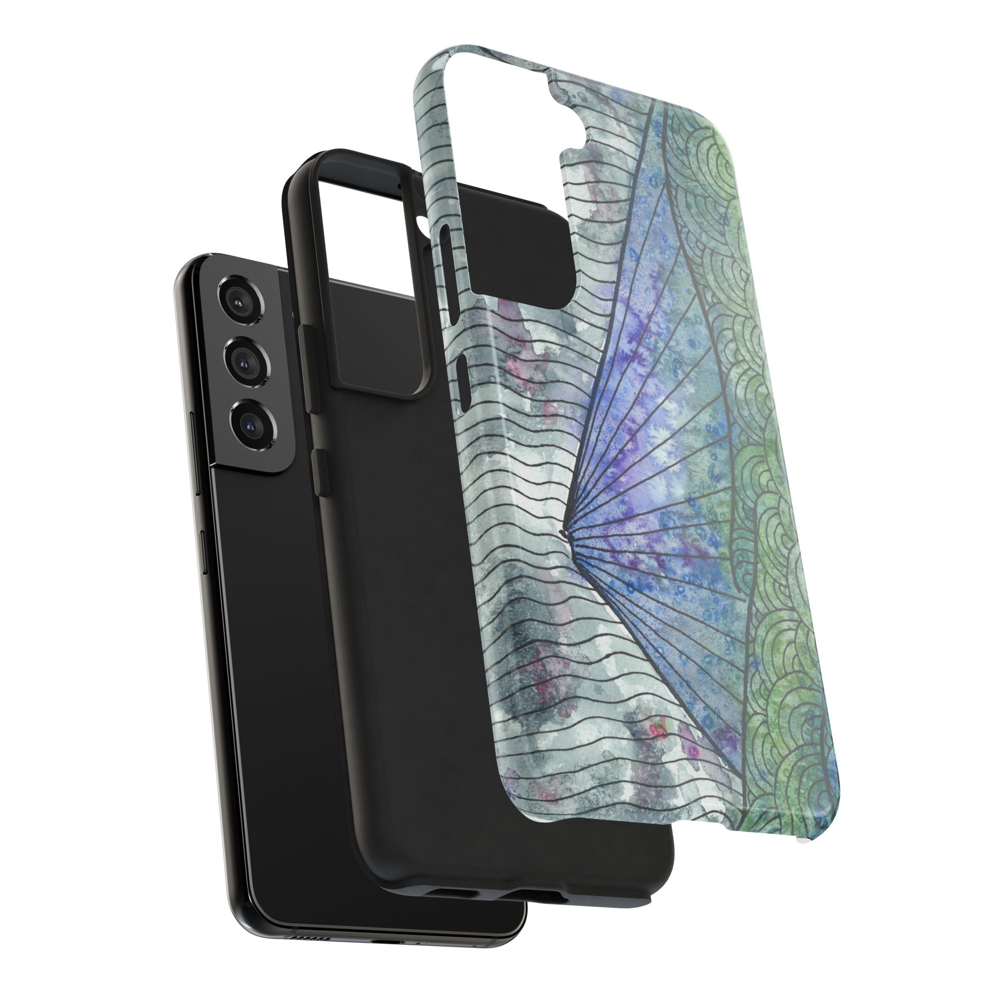 Tough Phone Case - All iPhones and Samsung Galaxys - Exciting Abstract Design #90 Rtanj Pyramid - Serbia