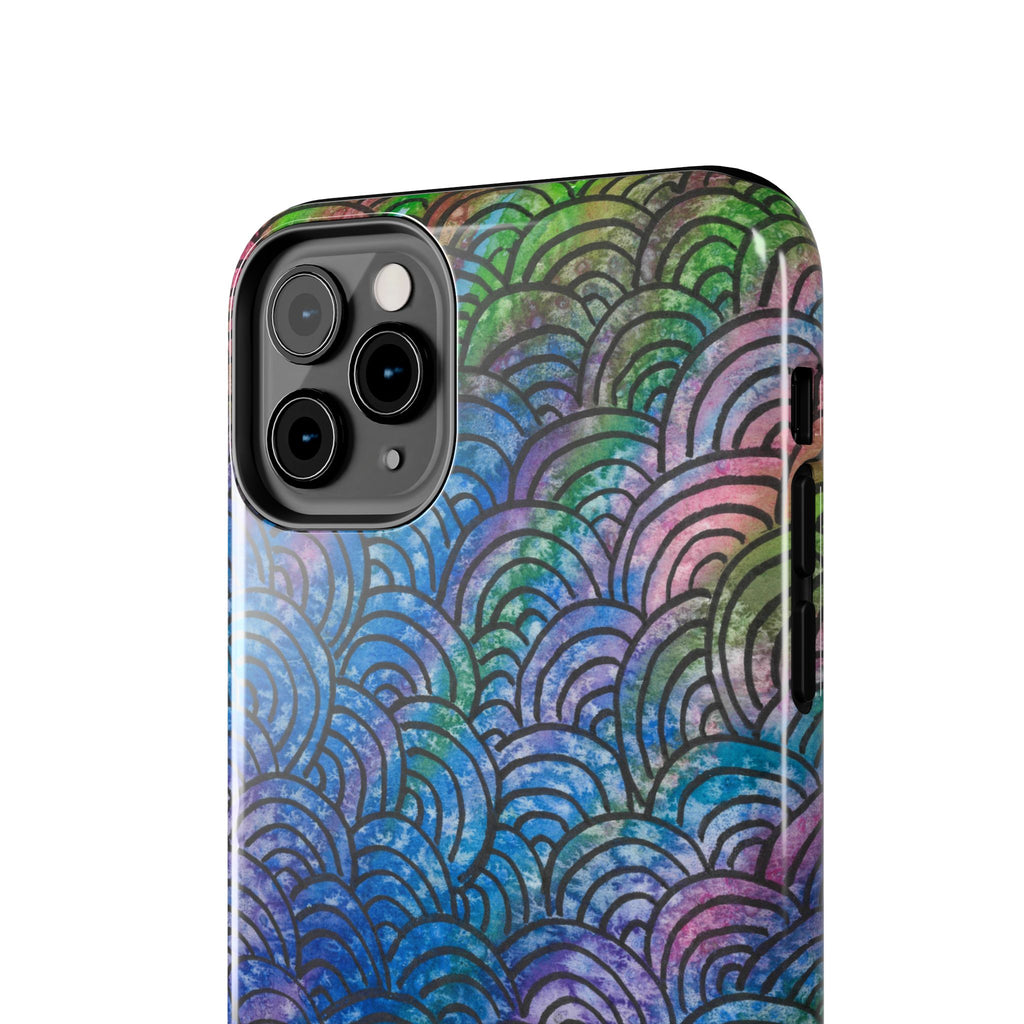 Tough Phone Case - All iPhones and Samsung Galaxys - Exciting Abstract Design #84 Ah! The Past