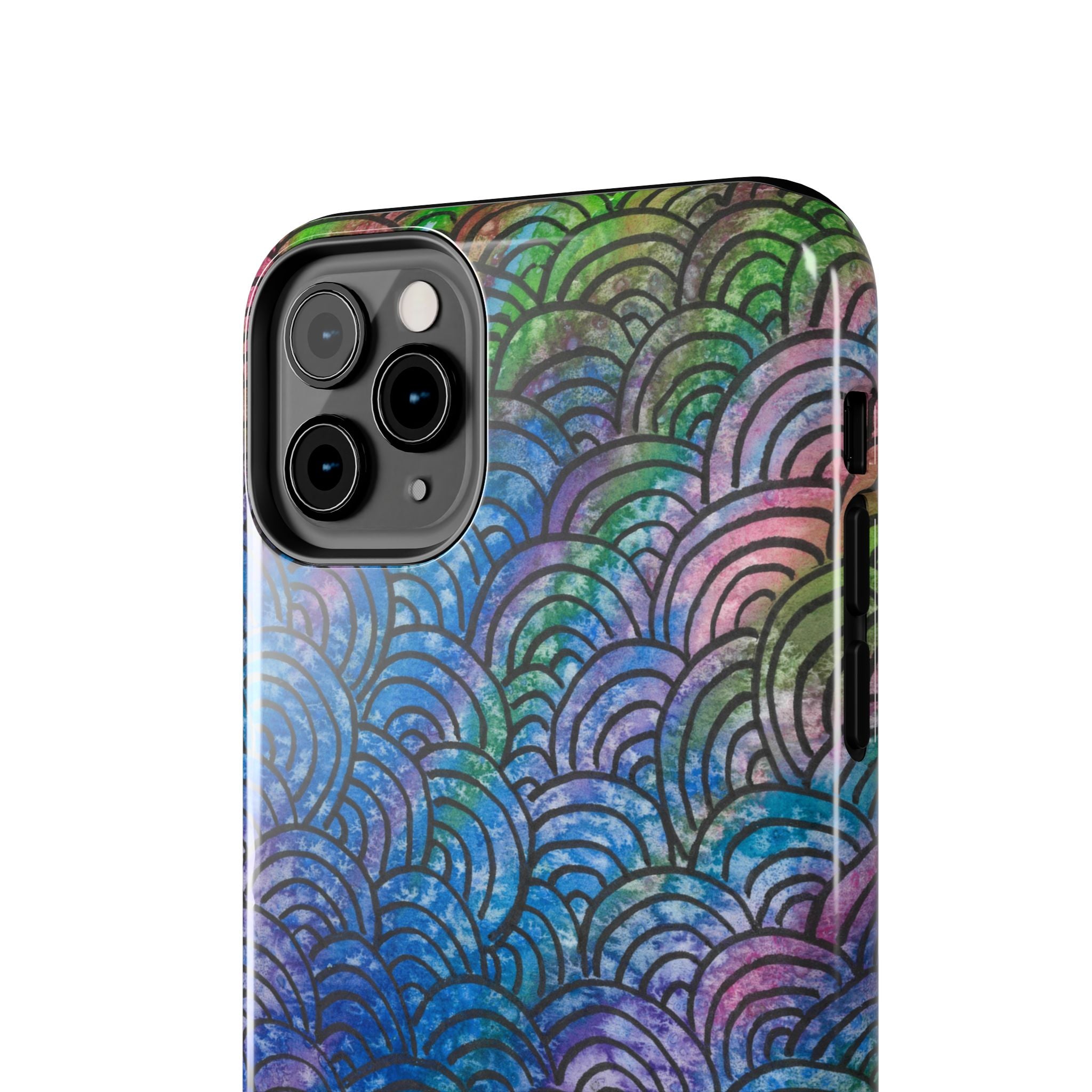 Tough Phone Case - All iPhones and Samsung Galaxys - Exciting Abstract Design #84 Ah! The Past